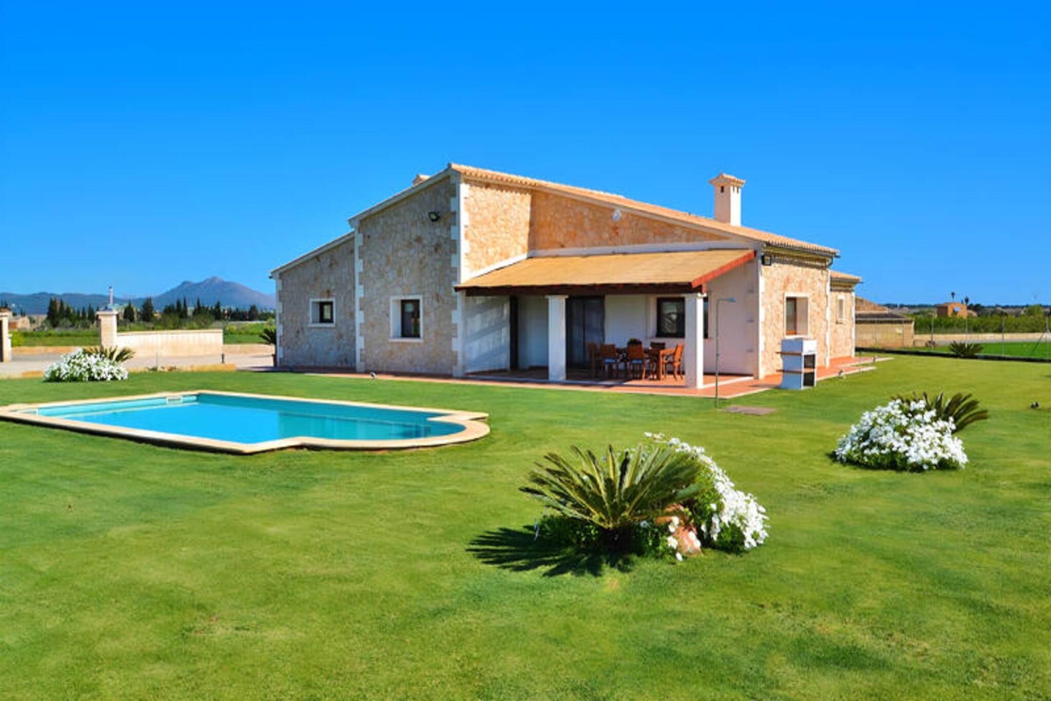 Villa in Muro with Pool near Platja Beach