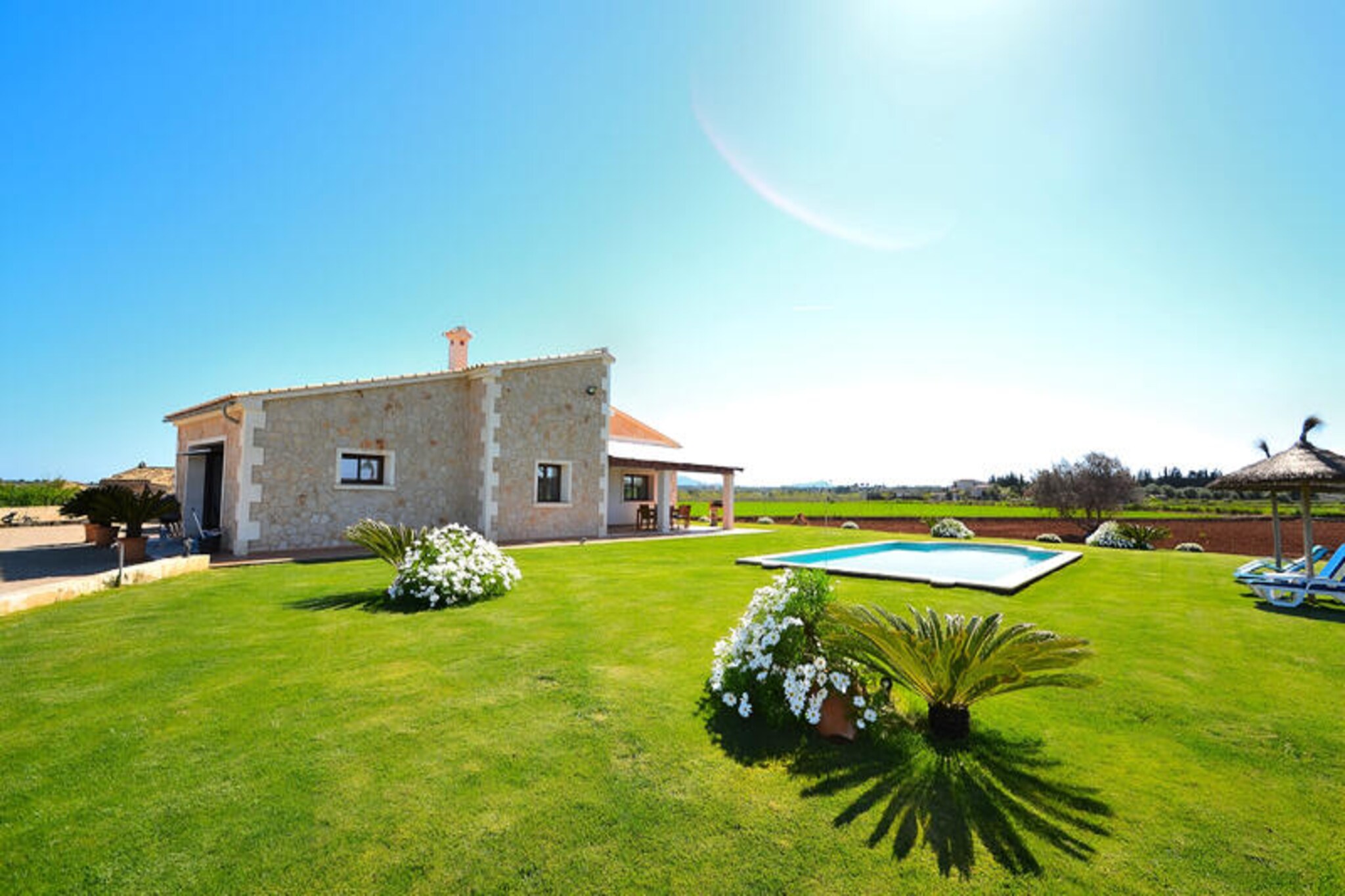 Villa in Muro with Pool near Platja Beach