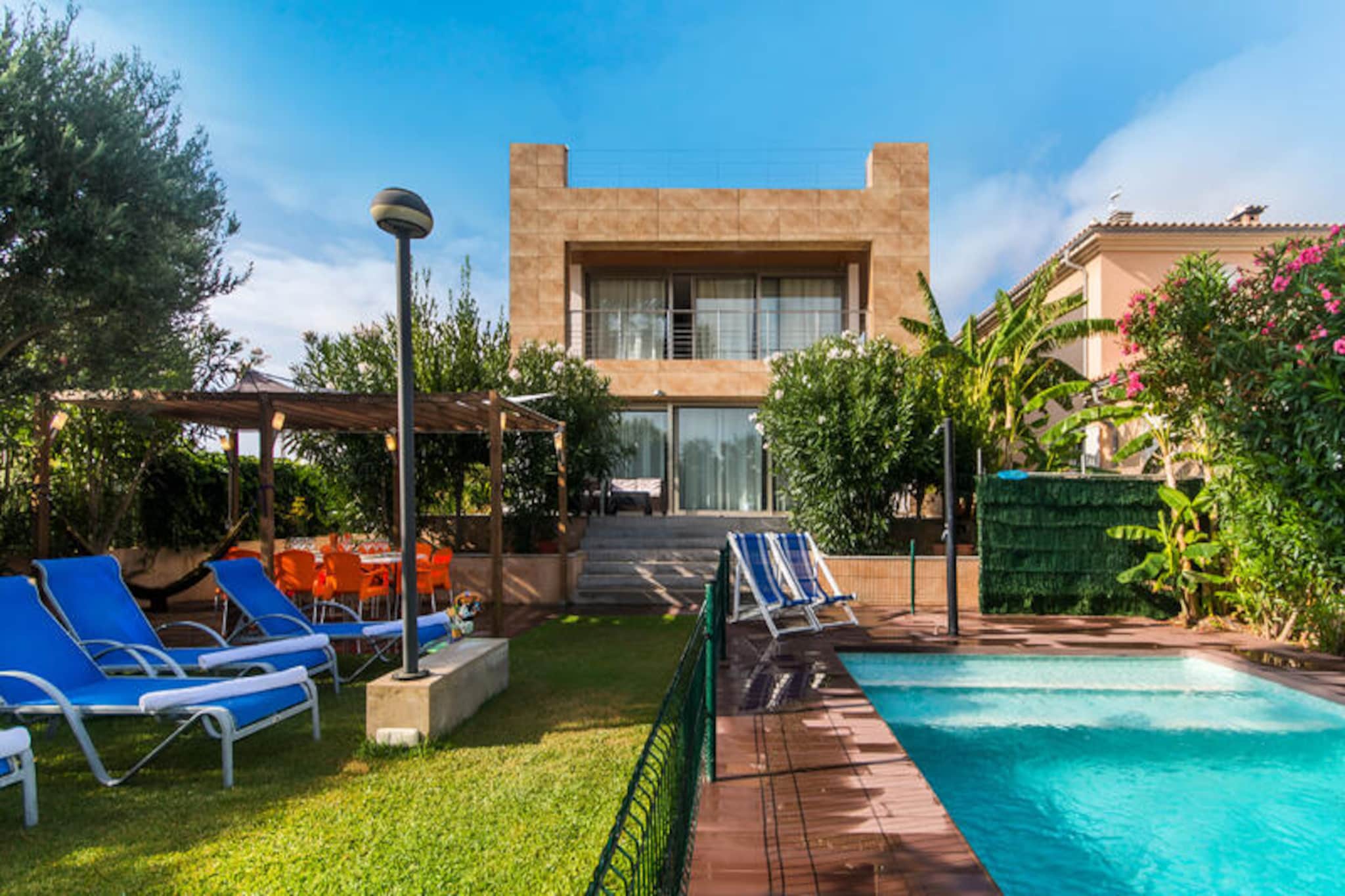 Villa in Alcúdia with Pool near Beach