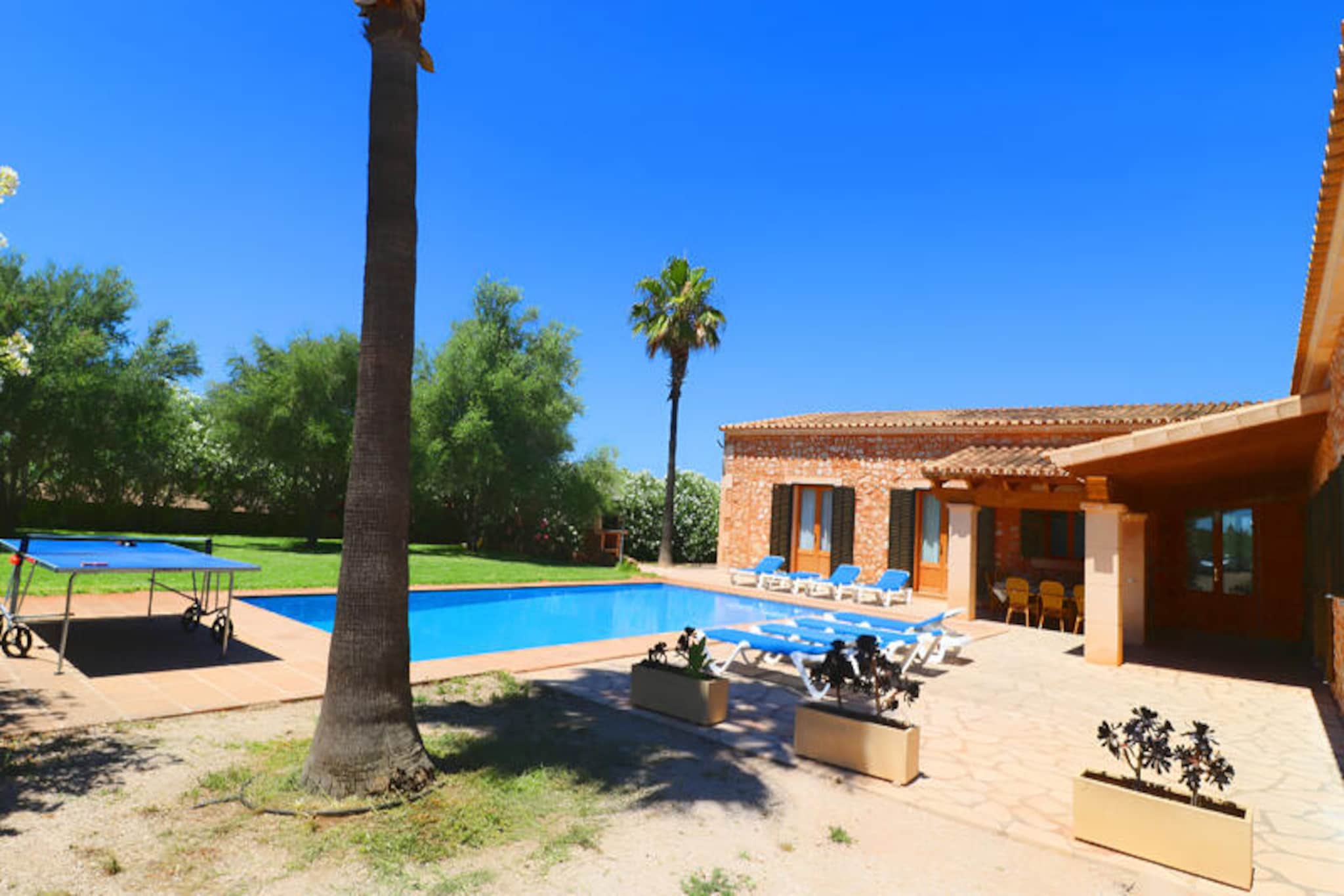 House in Campos with Pool and Garden Views