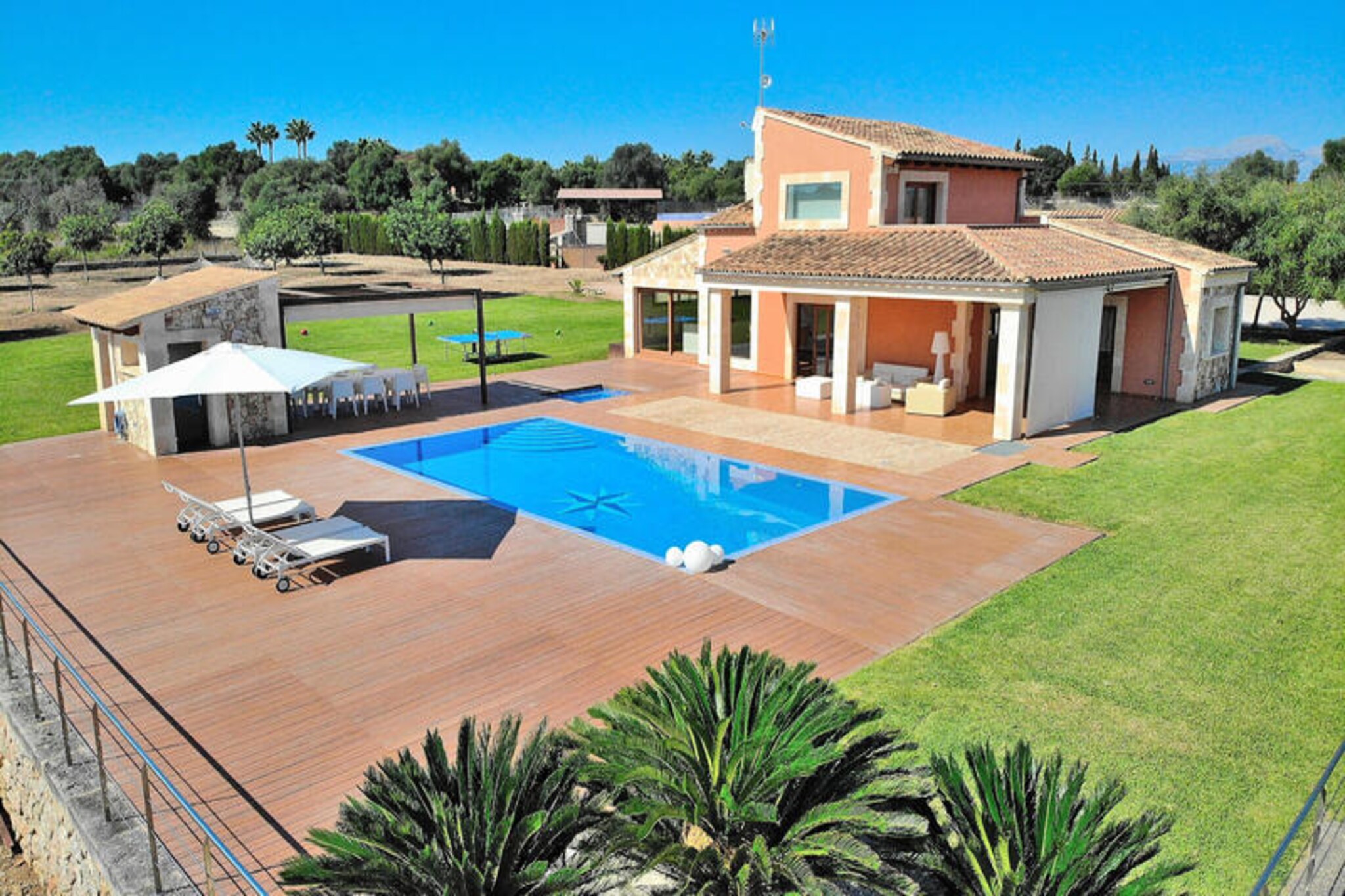 Villa in Muro with Pool and Jacuzzi