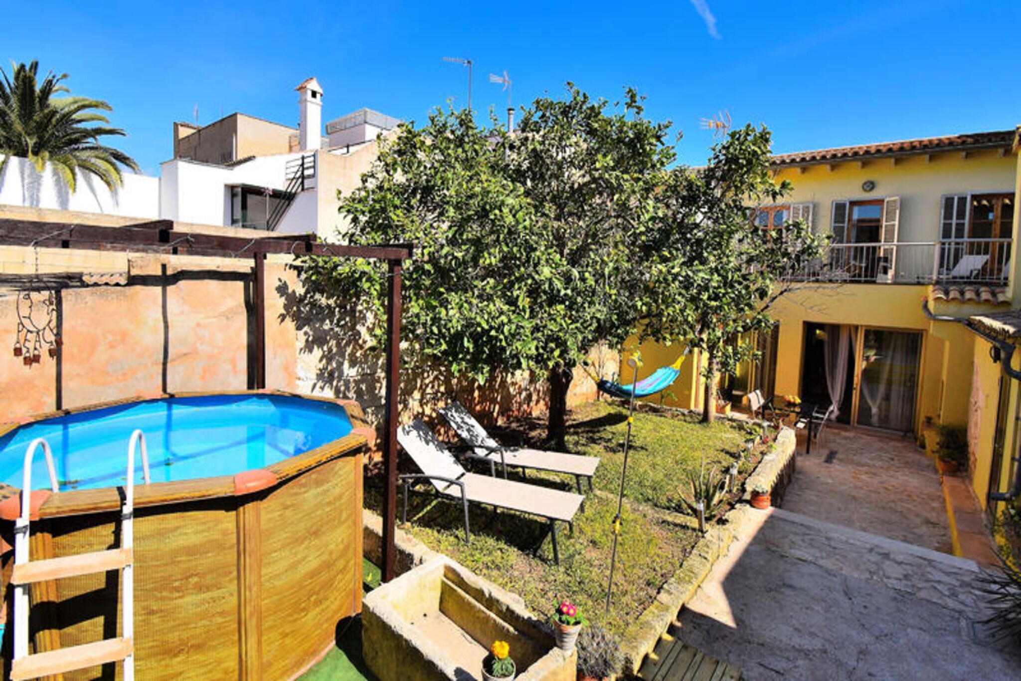 House in Muro with Pool and Barbecue