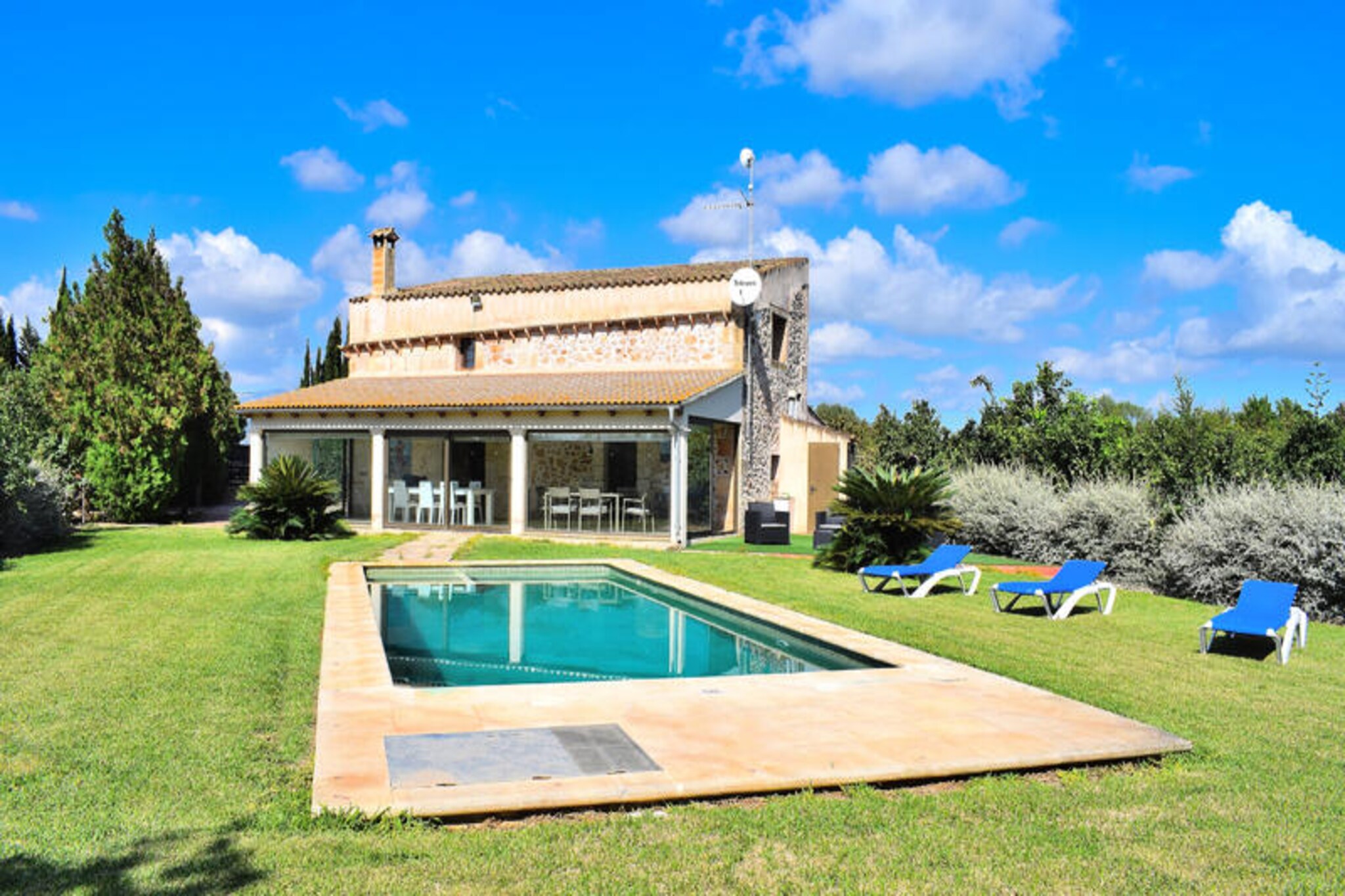 Villa in Muro with Pool and Orange Garden