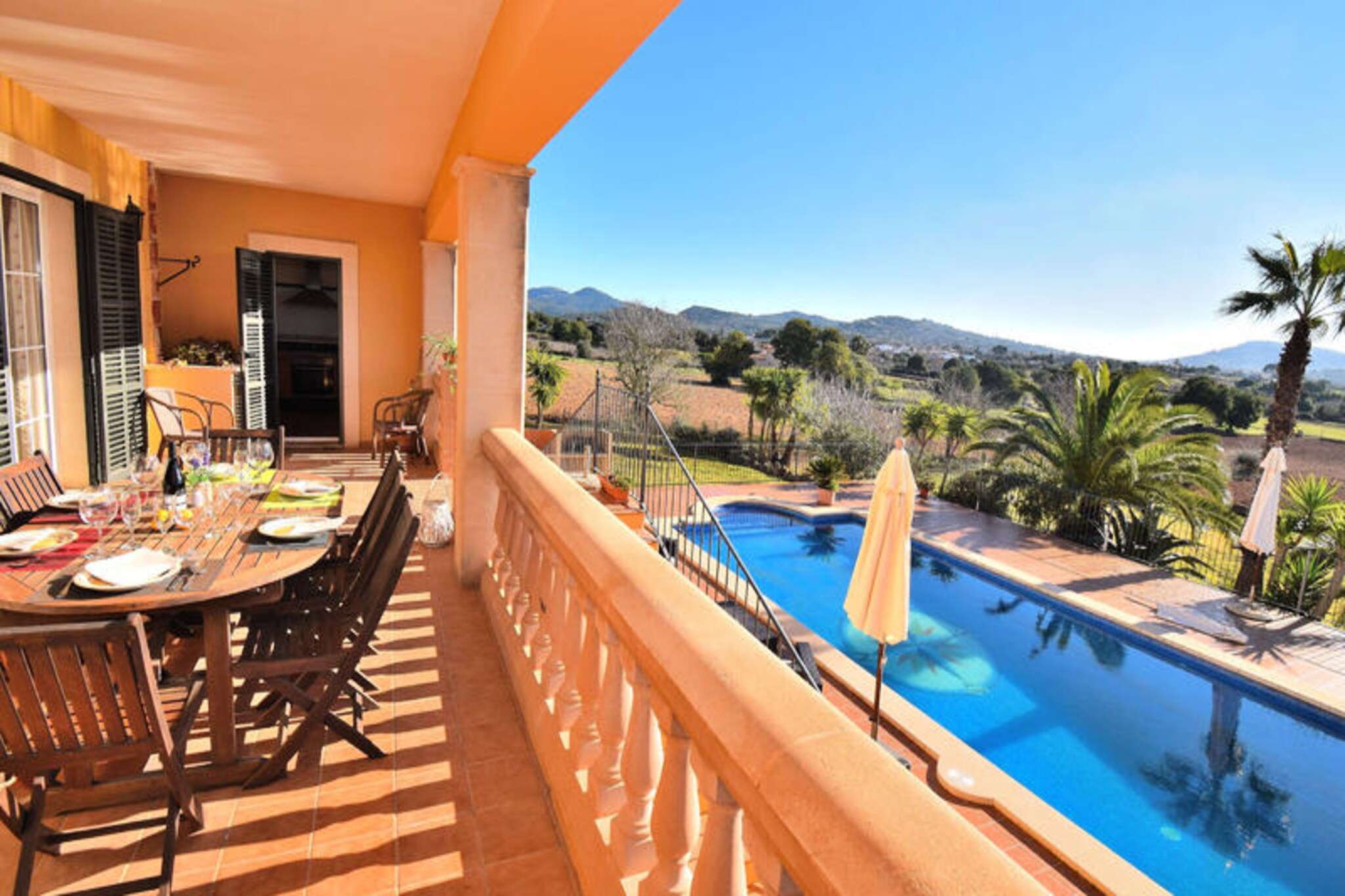 Villa in Cas Concos with Pool and Garden