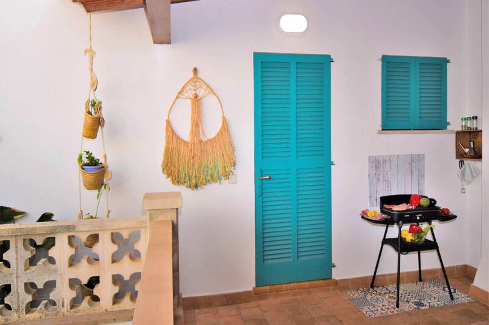 House in Muro with Terrace & BBQ Area
