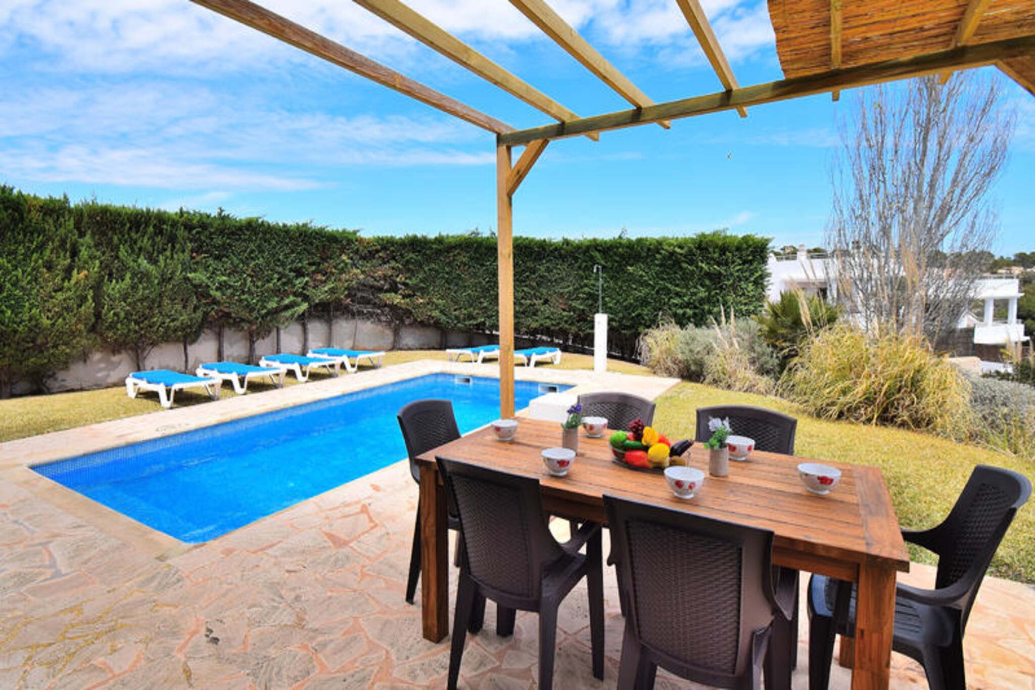 Villa in Cala d'Or with Pool and Marina