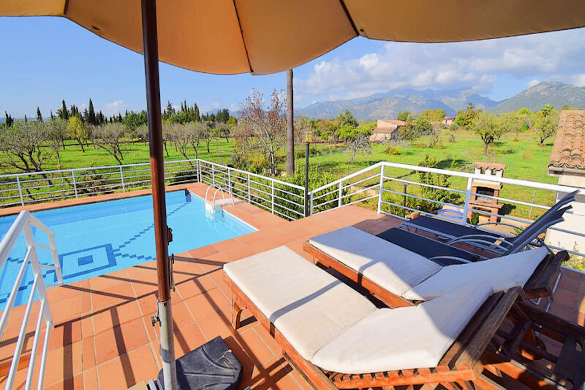 Villa in Campanet with Pool and BBQ