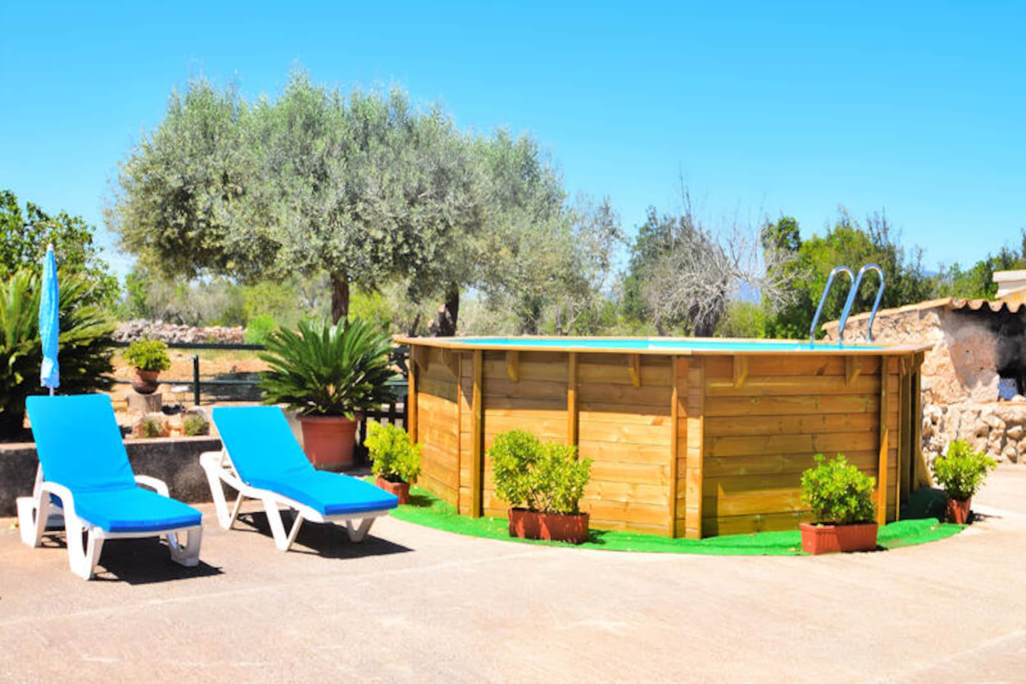 House in Llubí with Pool and Nature Views