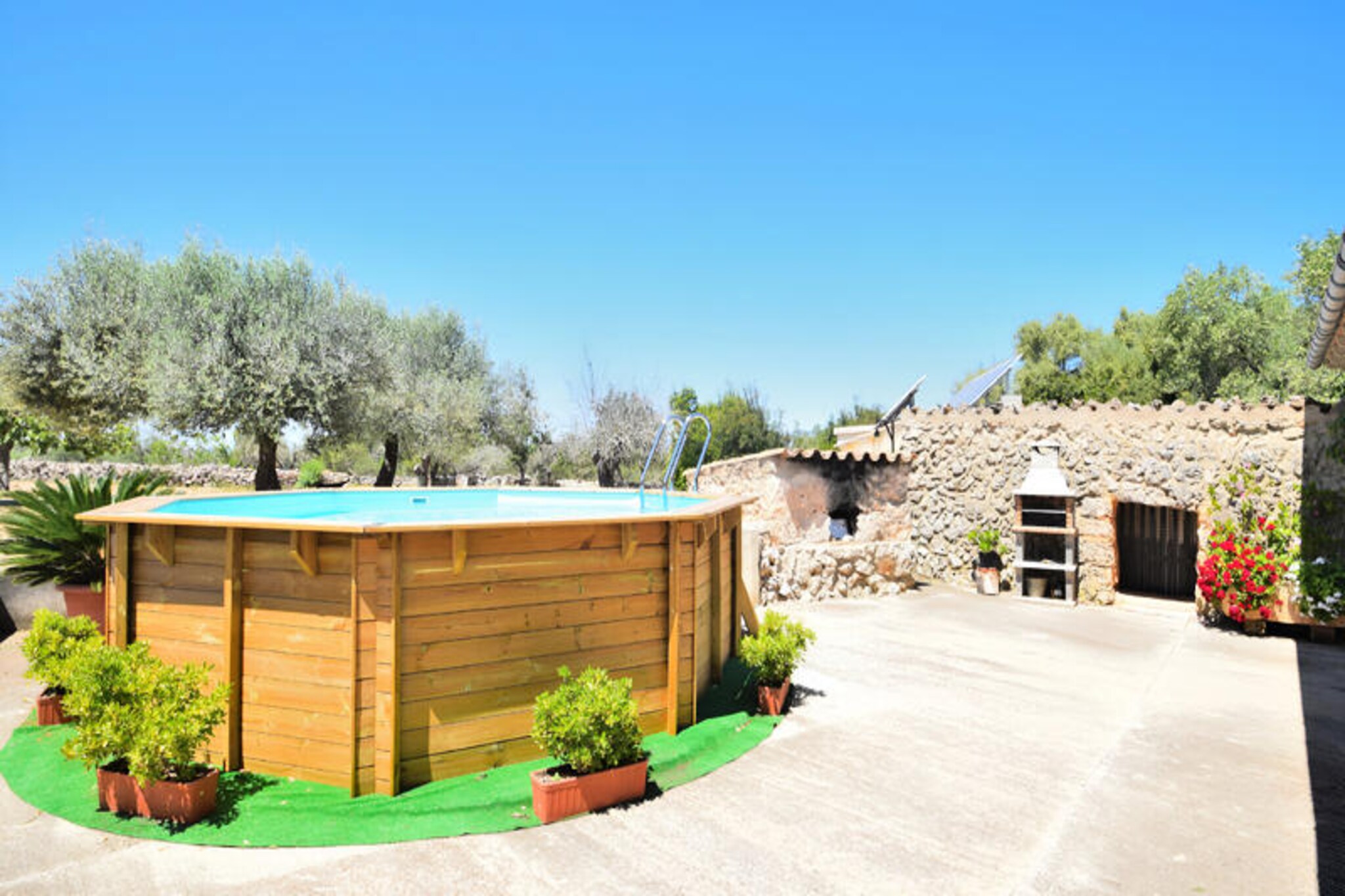 House in Llubí with Pool and Nature Views