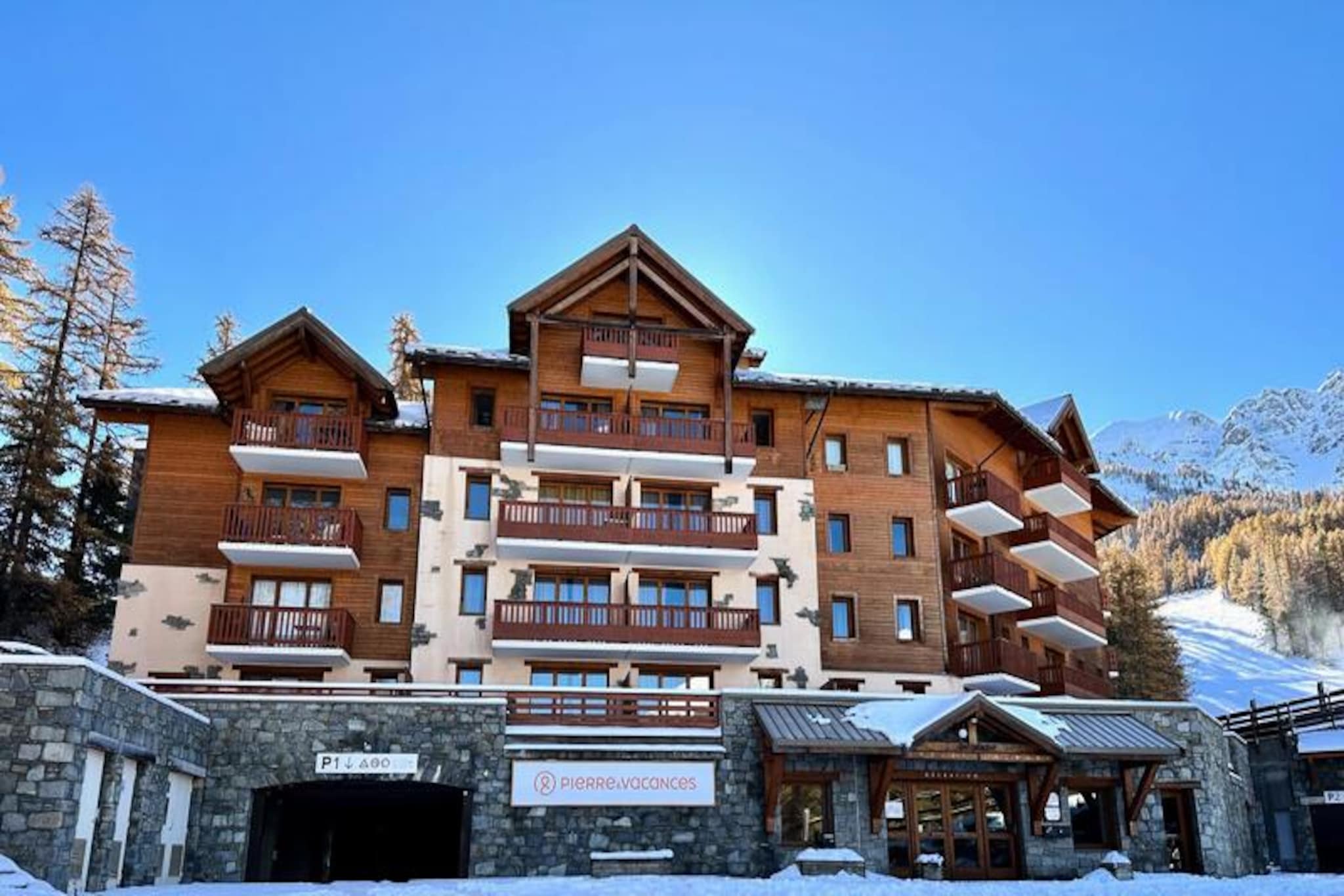 Apartment in Vars with Pool and Ski Access