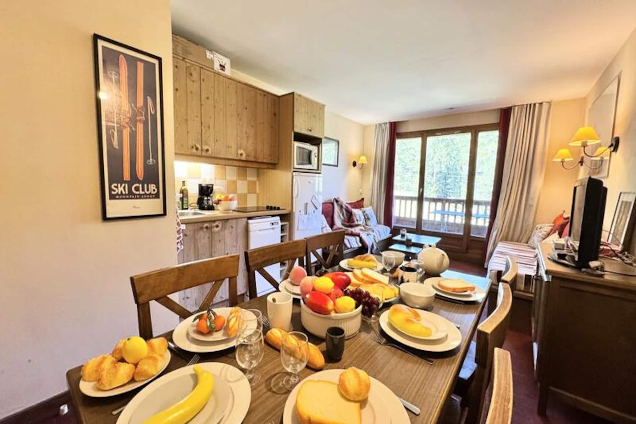 Apartment in Vars with Pool and Ski Access