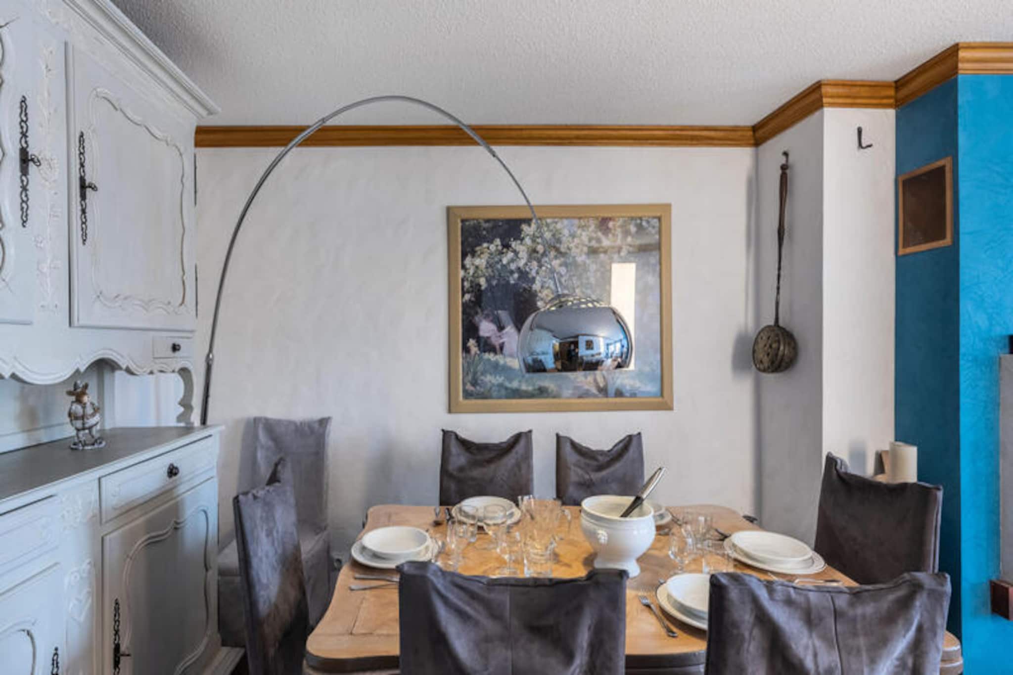 In the heart of Val Thorens, where the snowy peaks of the Alps meet the vibrant energy of the world's highest ski resort, this luxurious apartment offers an unparalleled mountain retreat. Located in the prestigious Résidence Le Diamant on Place Caron, this property provides true ski-in/ski-out access, allowing you to step directly onto the slopes and immerse yourself in the dynamic atmosphere of this iconic destination. With its west-facing balcony, you can unwind each evening as the sun sets over the breathtaking alpine landscape.
Spanning an impressive 103m², this spacious apartment is designed for comfort and elegance. The open-plan living and dining area, complete with a cozy fireplace, creates the perfect setting for relaxing after an exhilarating day on the slopes. The fully equipped kitchen invites you to prepare hearty meals to share with loved ones. The apartment features three double bedrooms, including one en suite, alongside an additional bathroom and a private sauna, ensuring a luxurious après-ski experience. Modern amenities such as WiFi and a ski locker add to the convenience of your stay.
Situated steps away from Val Thorens' vibrant center, you'll find everything you need within easy reach, from gourmet restaurants and lively après-ski spots to ski schools and shops. During your stay, enjoy the seamless blend of adventure and relaxation that only Val Thorens can offer. Whether you're carving through fresh powder or savoring the warm glow of the fireplace, this apartment promises an unforgettable alpine escape.