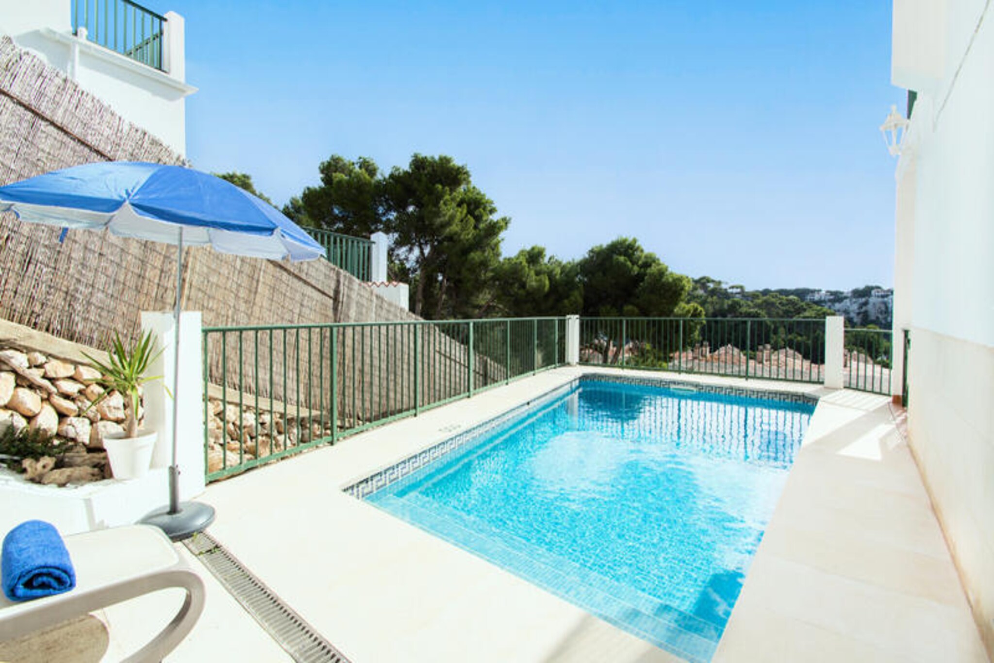 Apartment in Cala Galdana with Pool Views