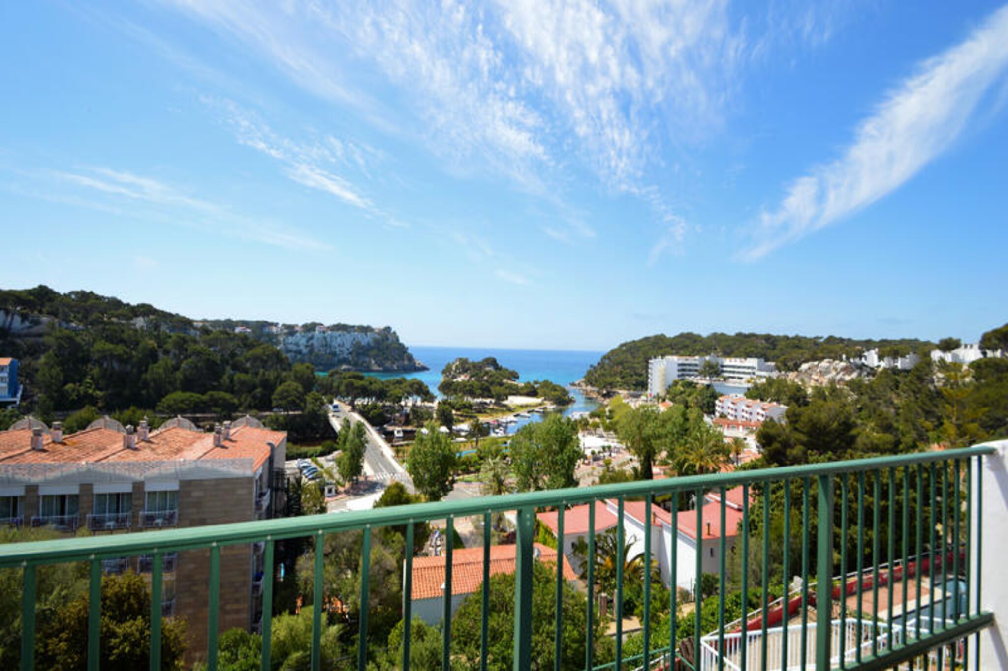 Apartment in Cala Galdana with Pool Views