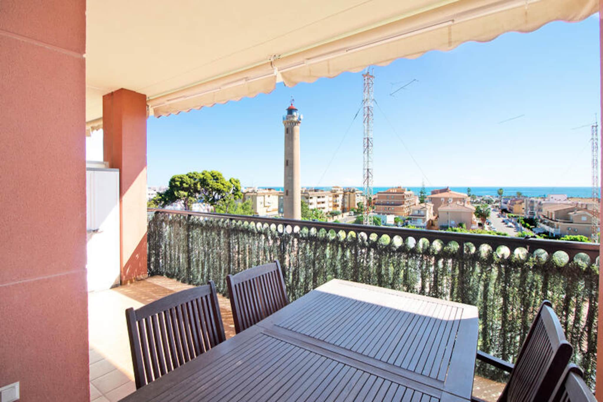 Apartment in Canet near sandy beach
