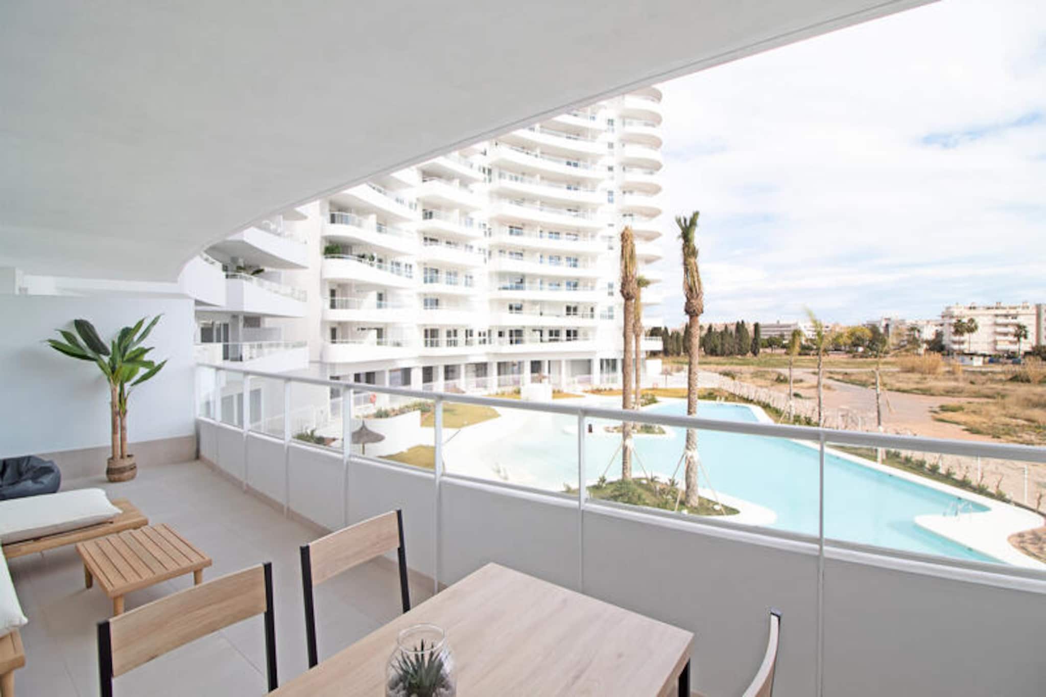 Apartment in Canet with Pool and Terrace
