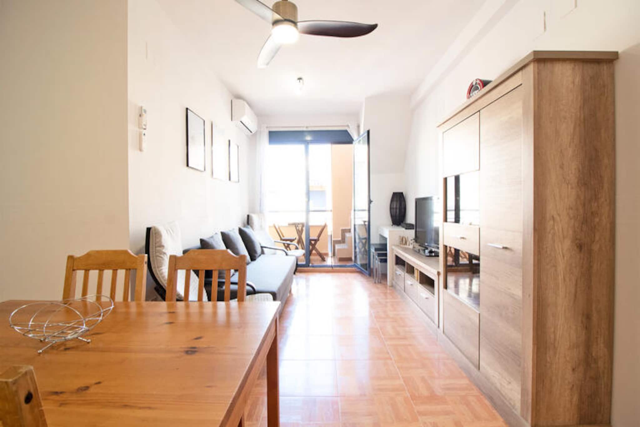 Apartment in Canet with Large Terrace