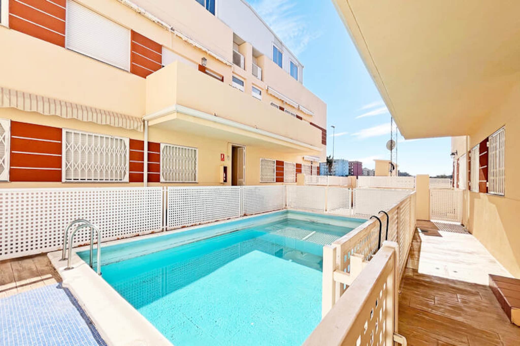 Apartment in Canet with Pool Access