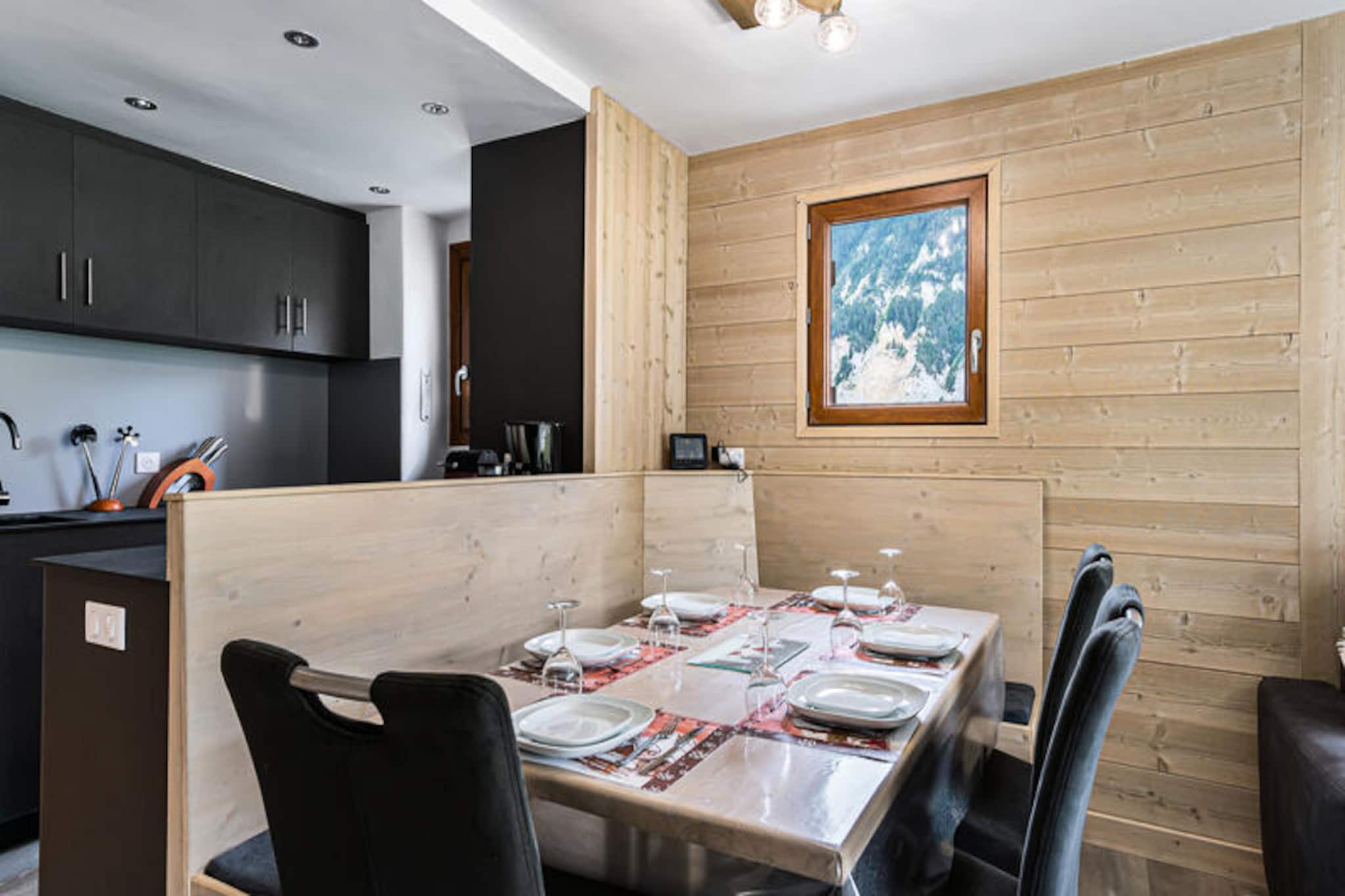 Apartment in Moriond with Mountain Views