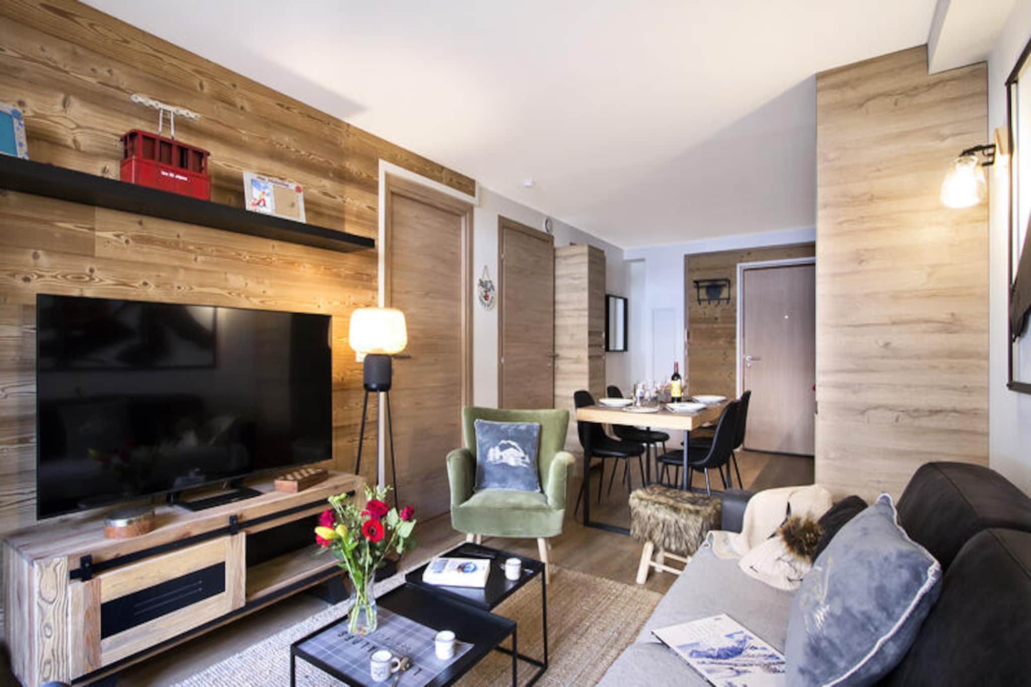 Apartment near slopes in charming resort