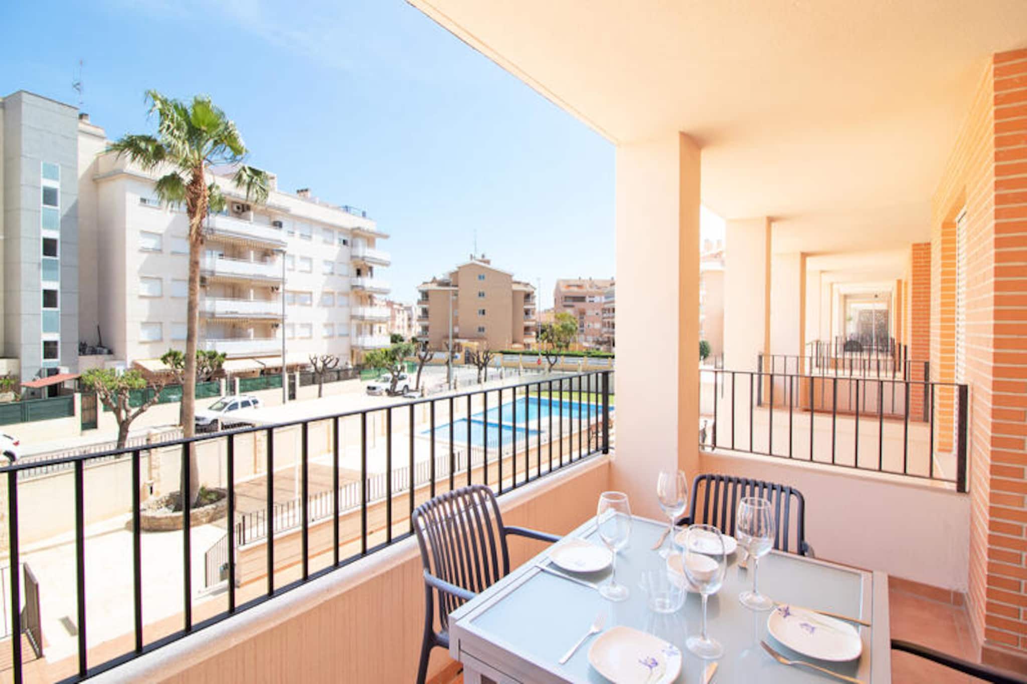 Apartment in Canet near sandy beaches