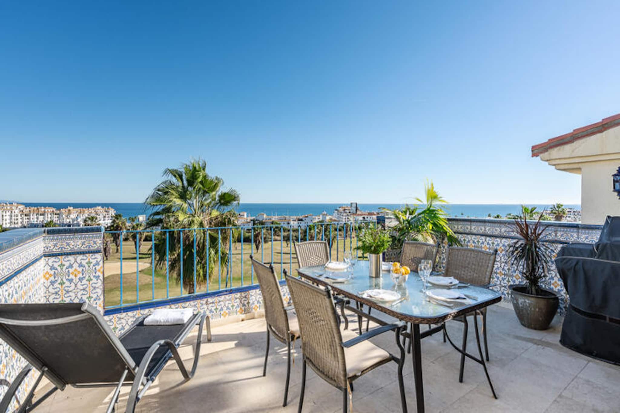 Apartment in Manilva with Sea Views