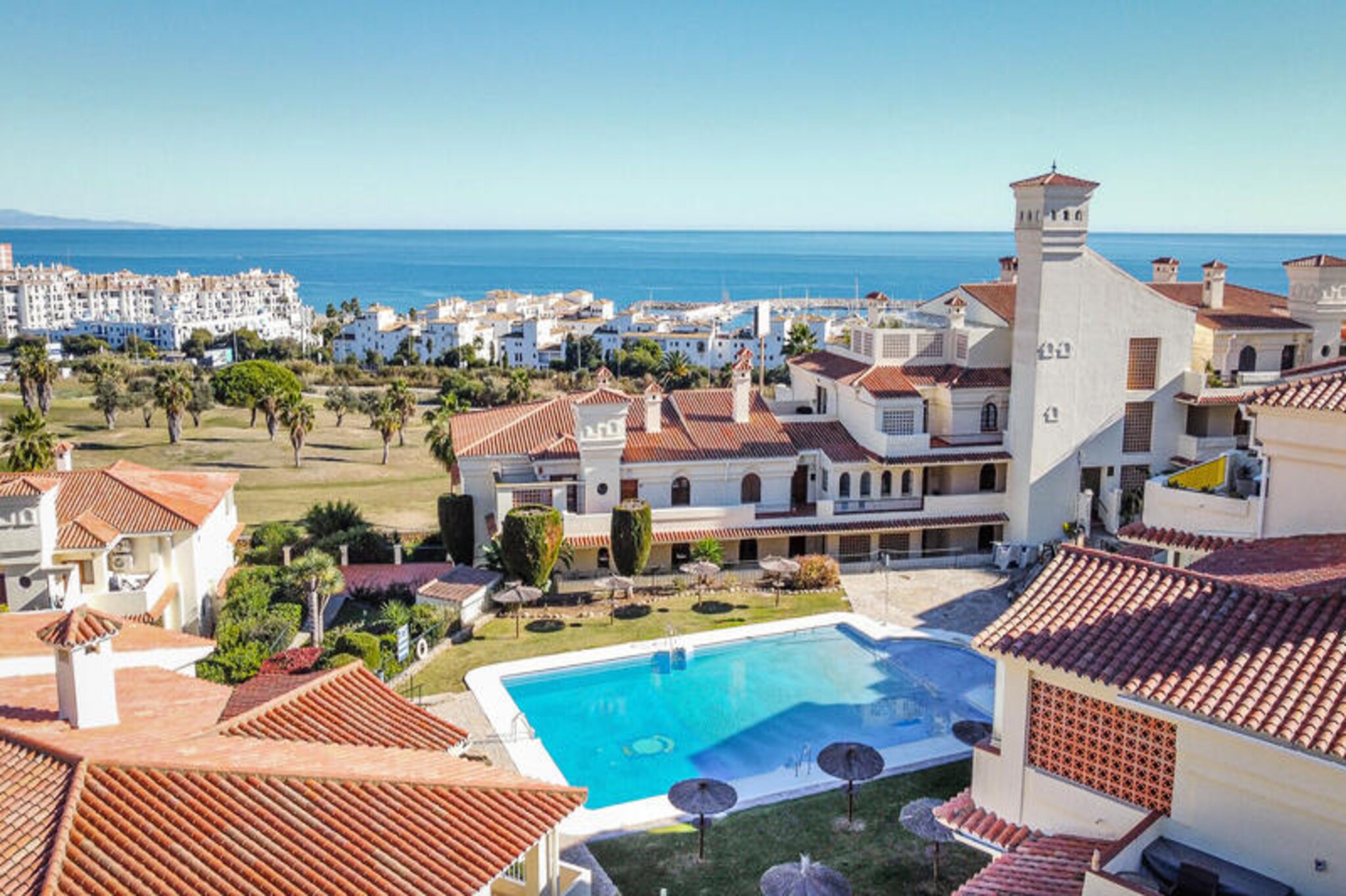 Apartment in Manilva with Sea Views