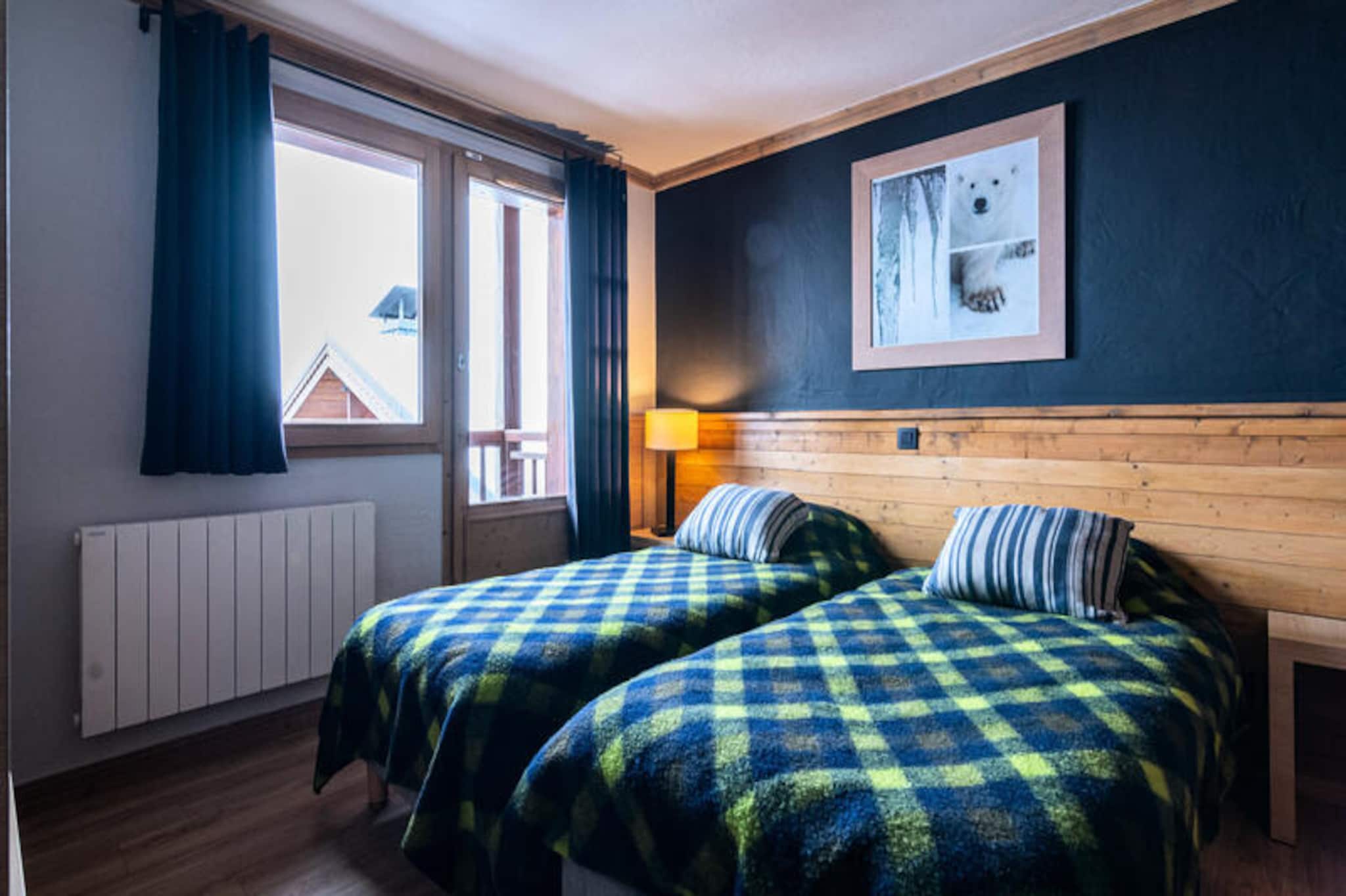 Apartment in Val Thorens with Sauna & Views