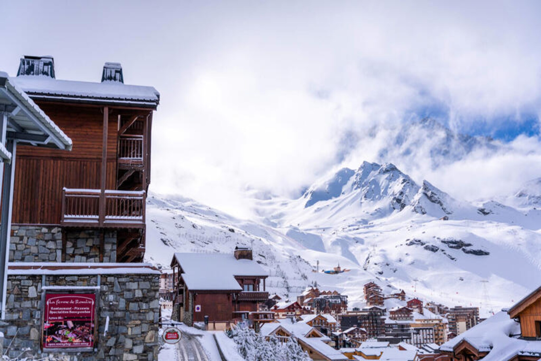High above the shimmering peaks of Val Thorens, Chalet Chamois offers a serene retreat in the tranquil Balcons district. With sweeping south-facing views of the majestic Alps, this chalet is a haven for those seeking both adventure and relaxation. Whether you're traveling with family or friends, the option to rent up to five apartments within the same building ensures privacy while fostering shared moments in a cozy alpine ambiance. Just a 10-minute walk from the lively heart of the resort, you'll find yourself perfectly positioned to explore the vibrant shops, restaurants, and world-class ski slopes of Val Thorens. After an exhilarating day, return to the calm of the Balcons district, where the chalet's peaceful surroundings promise a restorative escape.   The 90 m² duplex apartment, located on the 2nd and 3rd floors of a premium residence, comfortably accommodates up to eight guests. Its sunny south-facing balcony offers breathtaking mountain views, while the residence's wellness area—including a heated indoor pool, sauna, and hammam—provides the perfect setting for relaxation after a day on the slopes. The ground floor features a bright living space with a fireplace, television, and a fully equipped open-plan kitchen, ideal for cozy evenings. Two double bedrooms, each with en-suite shower rooms, are also located on this level, along with a separate guest toilet. Upstairs, the upper floor boasts two twin bedrooms, each with en-suite shower rooms, and an additional separate toilet.   Chalet Chamois combines contemporary mountain-style décor with thoughtful amenities, including a private ski locker with a boot dryer and Wi-Fi throughout. Its prime location and luxurious features make it an exceptional choice for those looking to experience the best of Val Thorens. Whether you're skiing down pristine slopes or unwinding in the wellness area, this chalet promises unforgettable alpine memories.