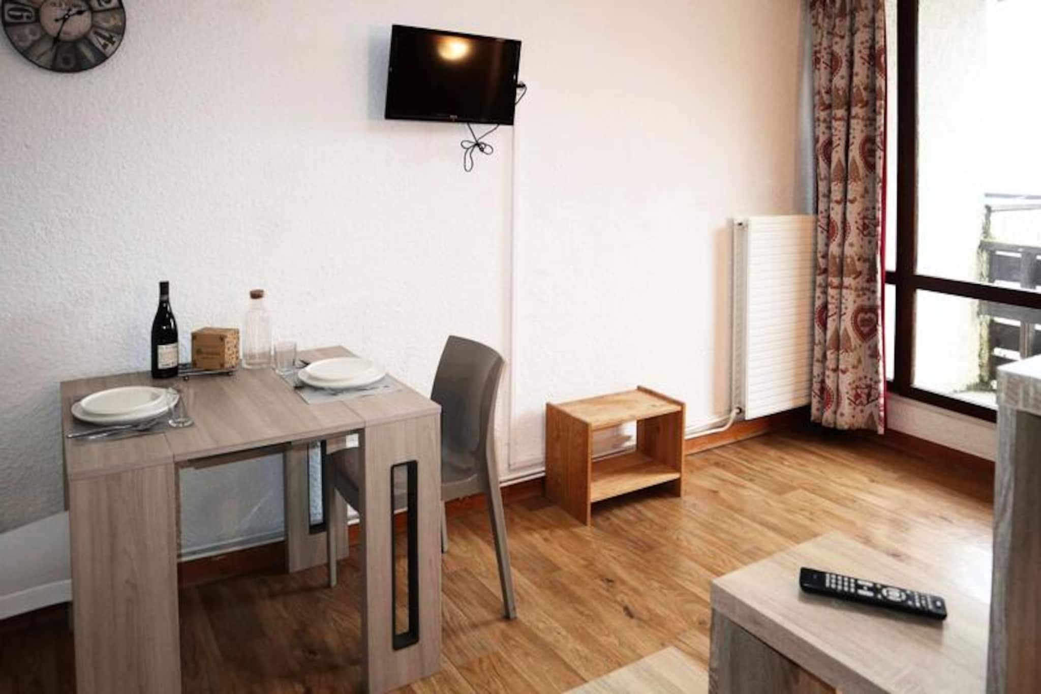 Studio for 2 people in the heart of the Orres 1650 resort