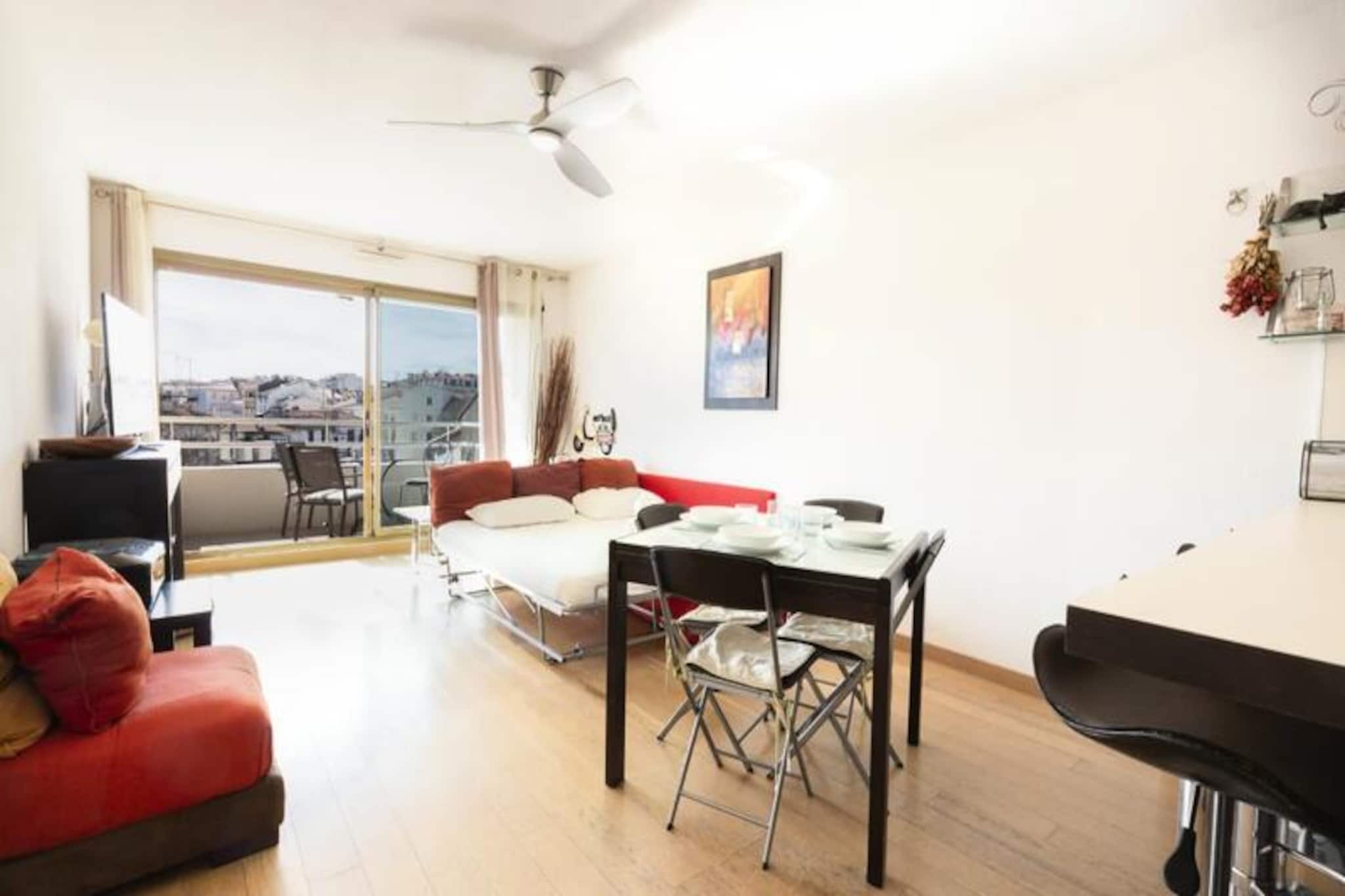 Apartment in Antibes near Sandy Beaches