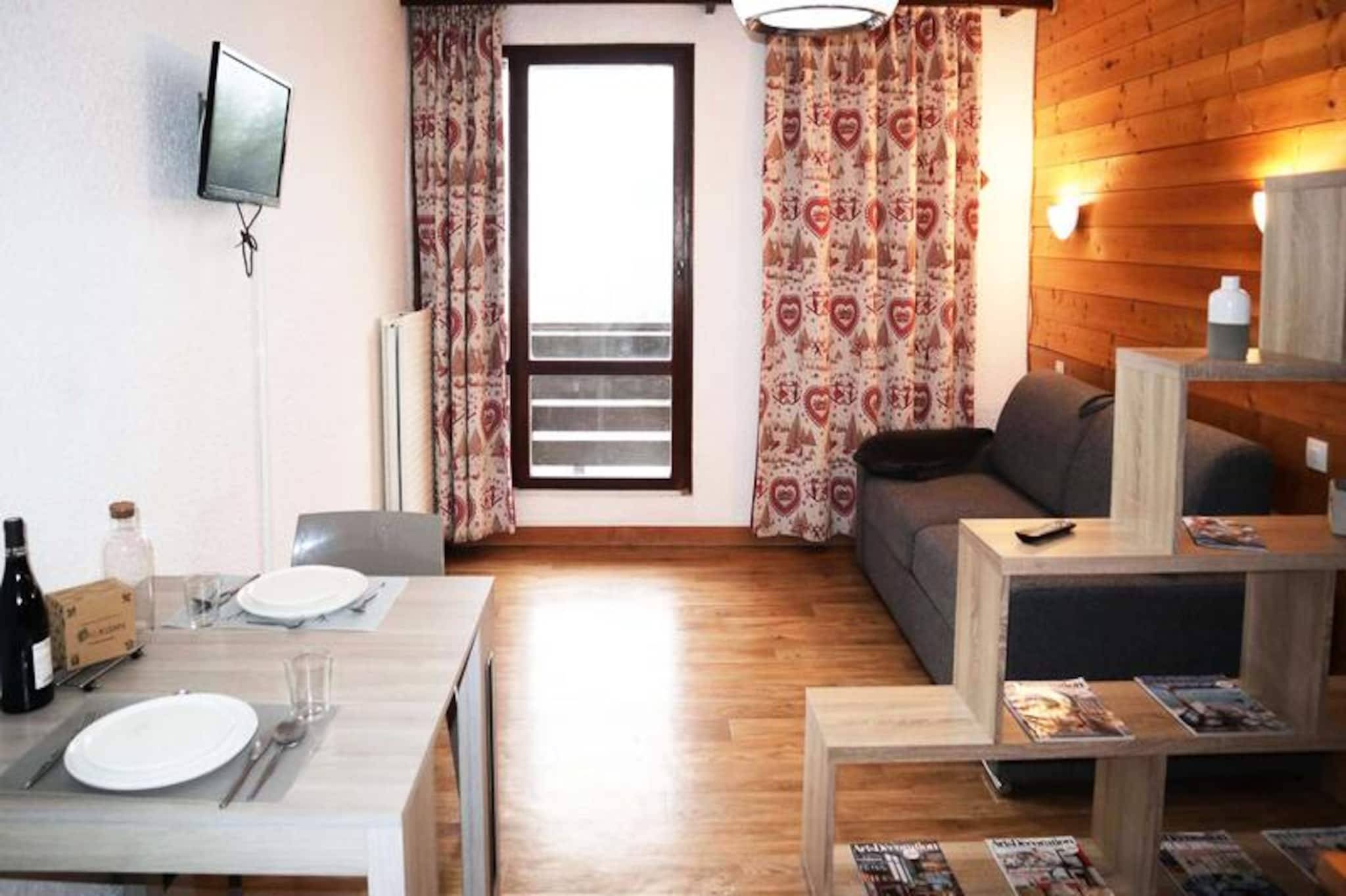 Studio for 2 people in the heart of the Orres 1650 resort