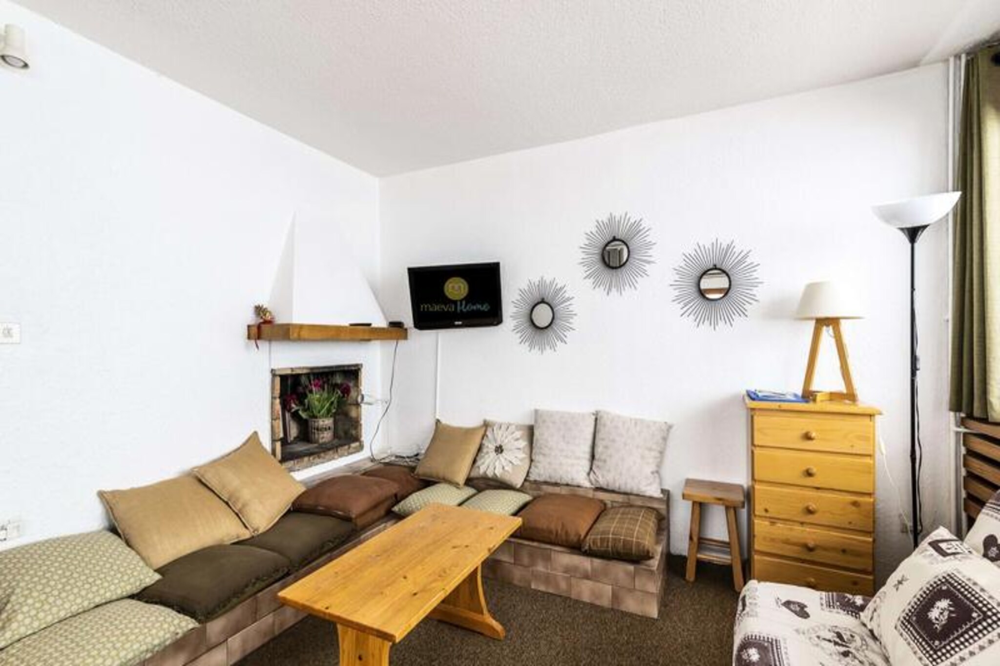 Apartment in La Plagne with Slope Views