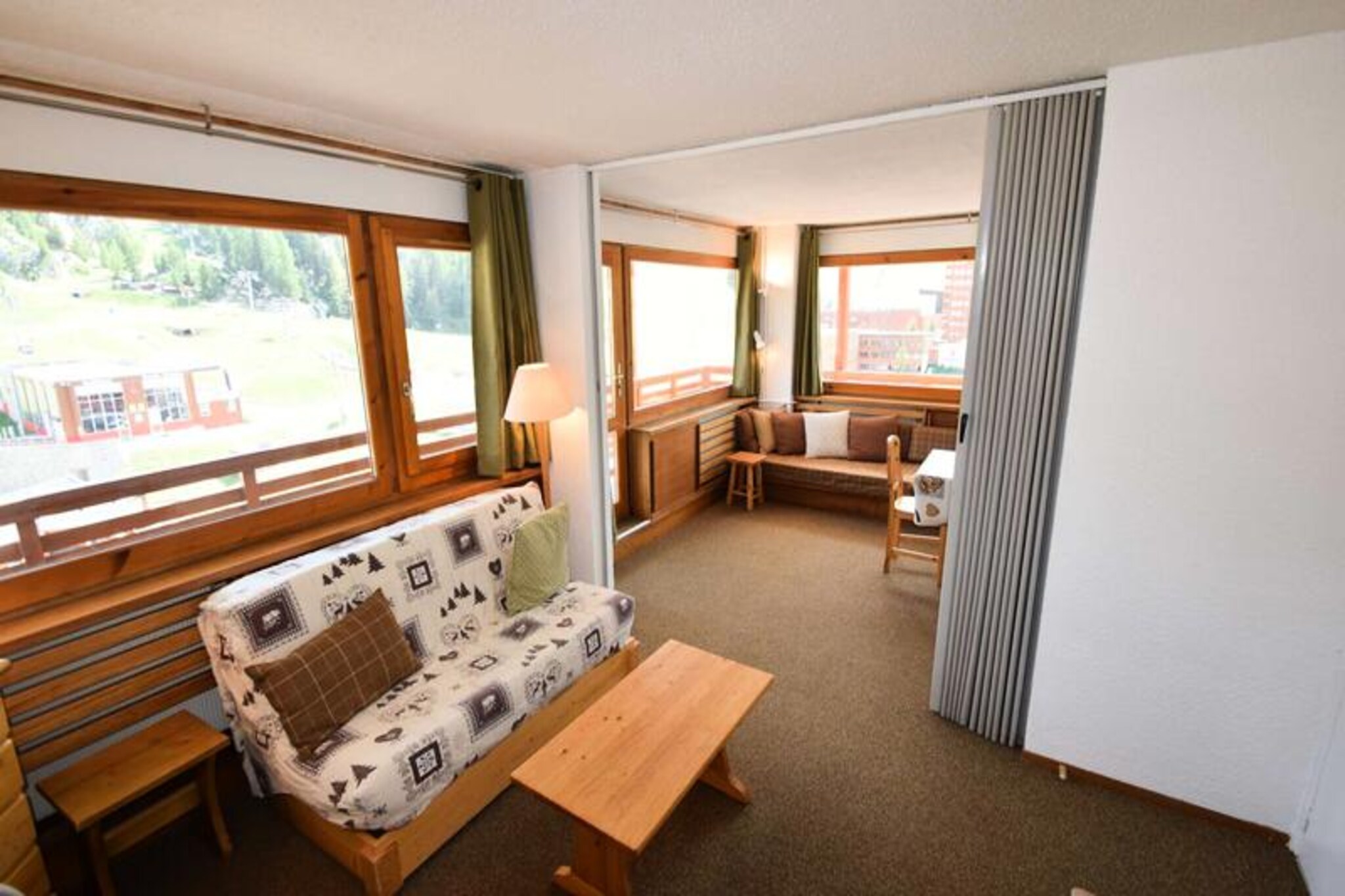 Apartment in La Plagne with Slope Views