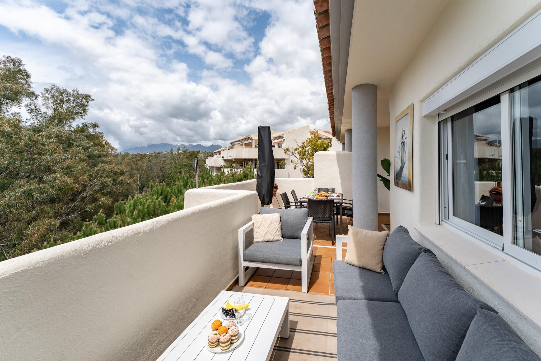 CT 366 - Faro's Silent Dream in Elviria - Marbella-Terrasbalkon