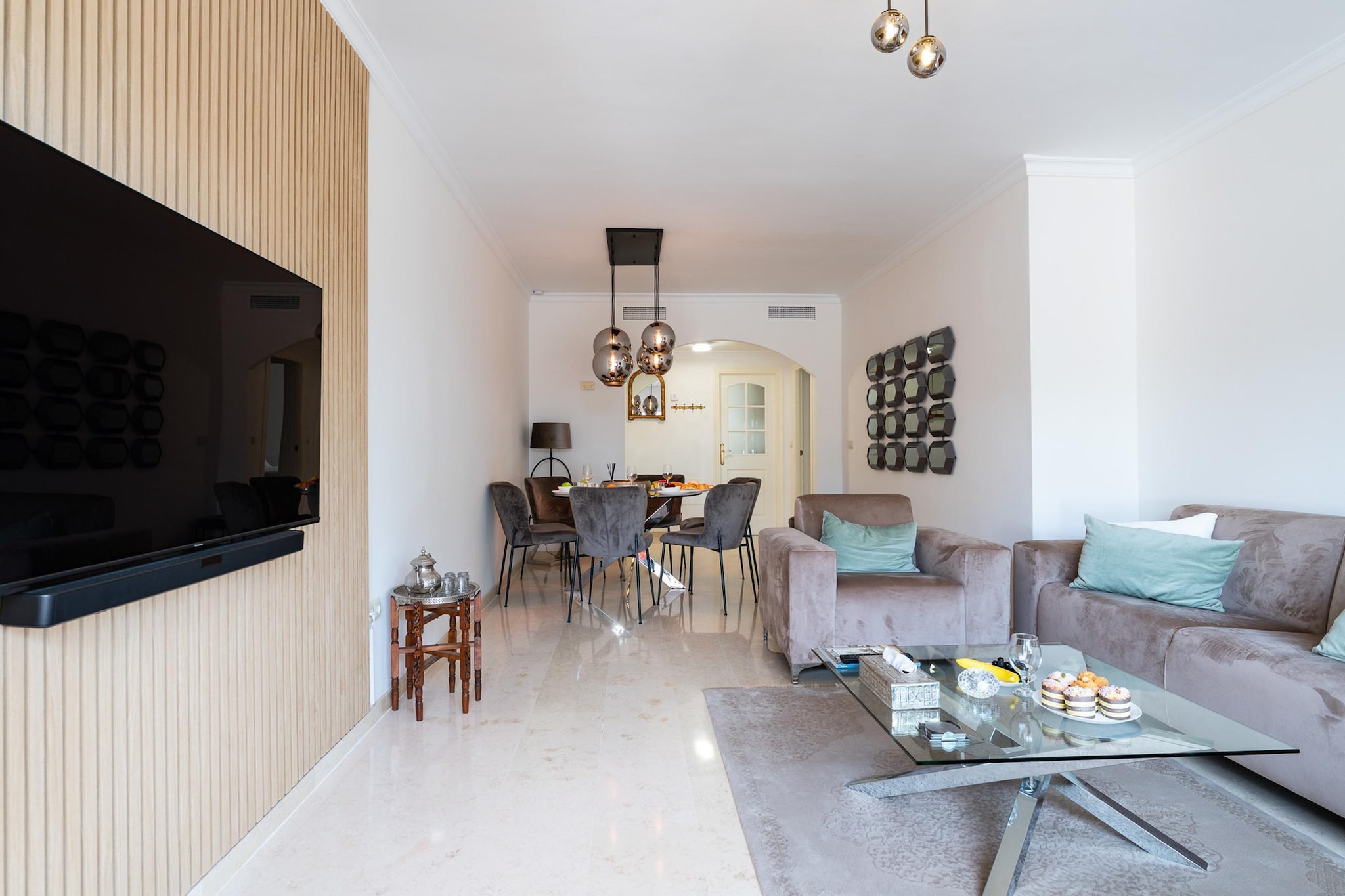 CT 366 - Faro's Silent Dream in Elviria - Marbella-Woonkamer