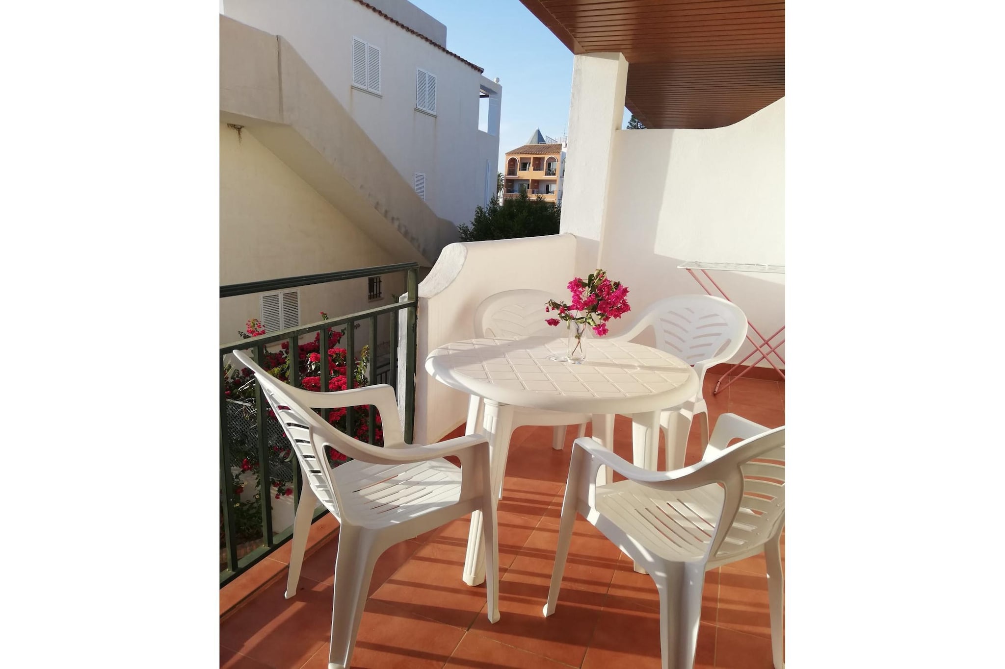 CT 369 AL - Faro's Apartmento Naturista - Primera Linea Vera Playa-Terrace balcony