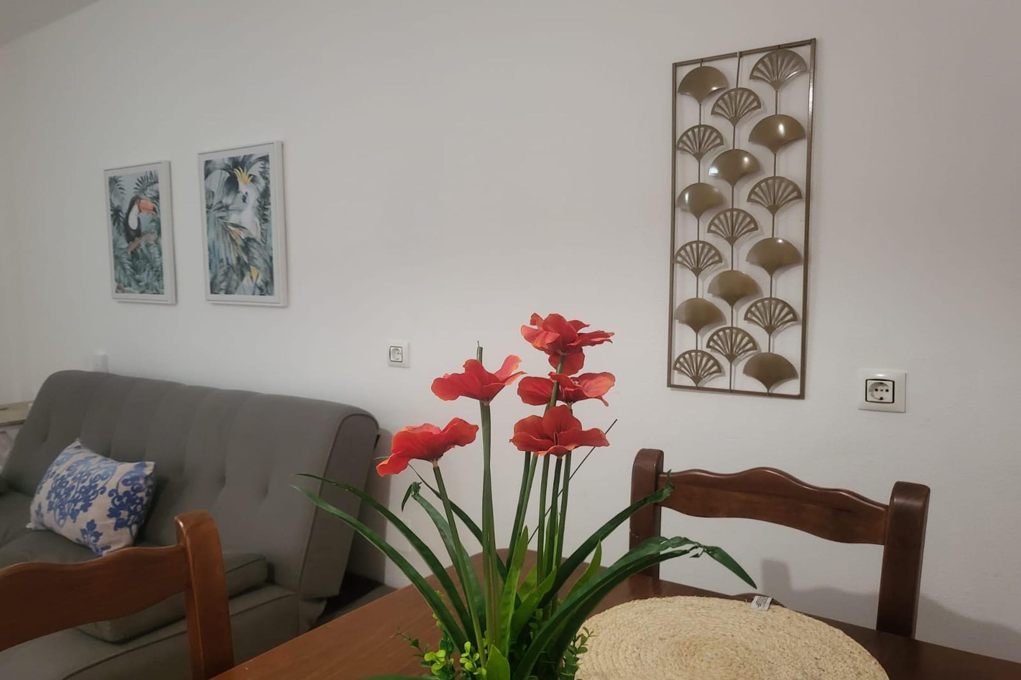 CT 369 AL - Faro's Apartmento Naturista - Primera Linea Vera Playa-Living room