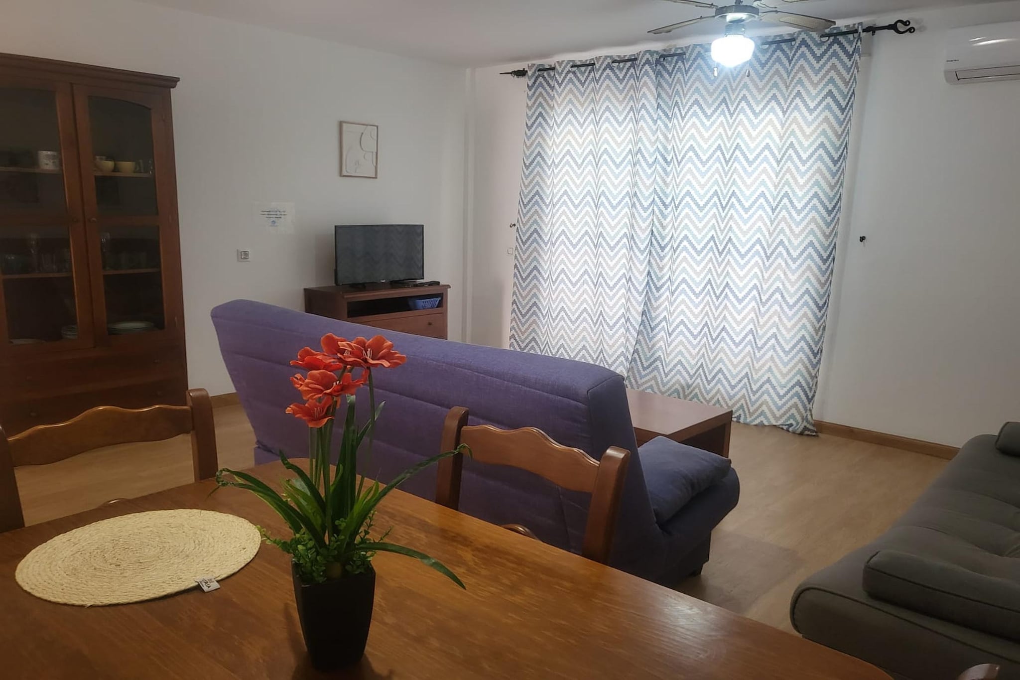 CT 369 AL - Faro's Apartmento Naturista - Primera Linea Vera Playa-Living room