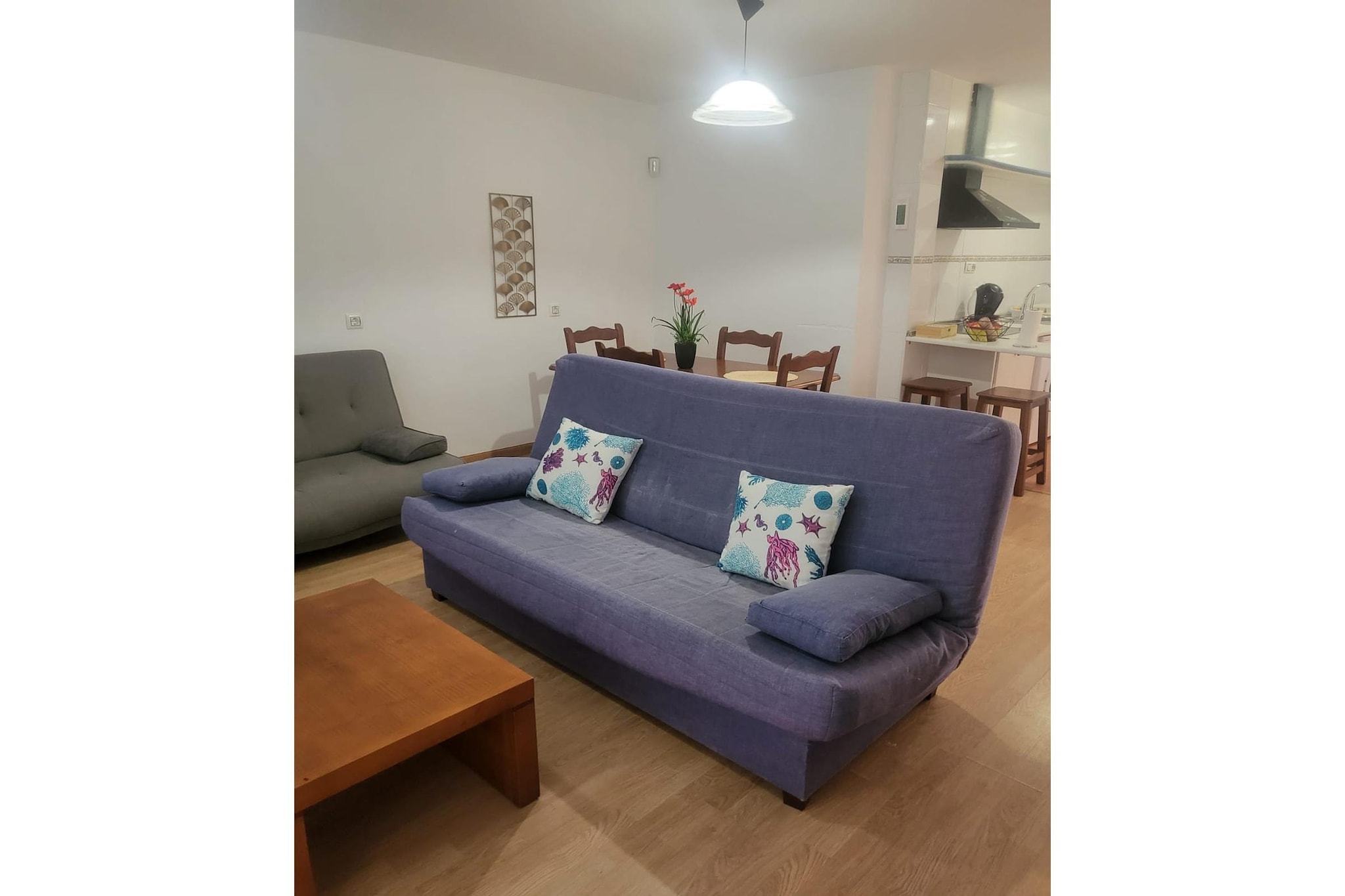 CT 369 AL - Faro's Apartmento Naturista - Primera Linea Vera Playa-Living room