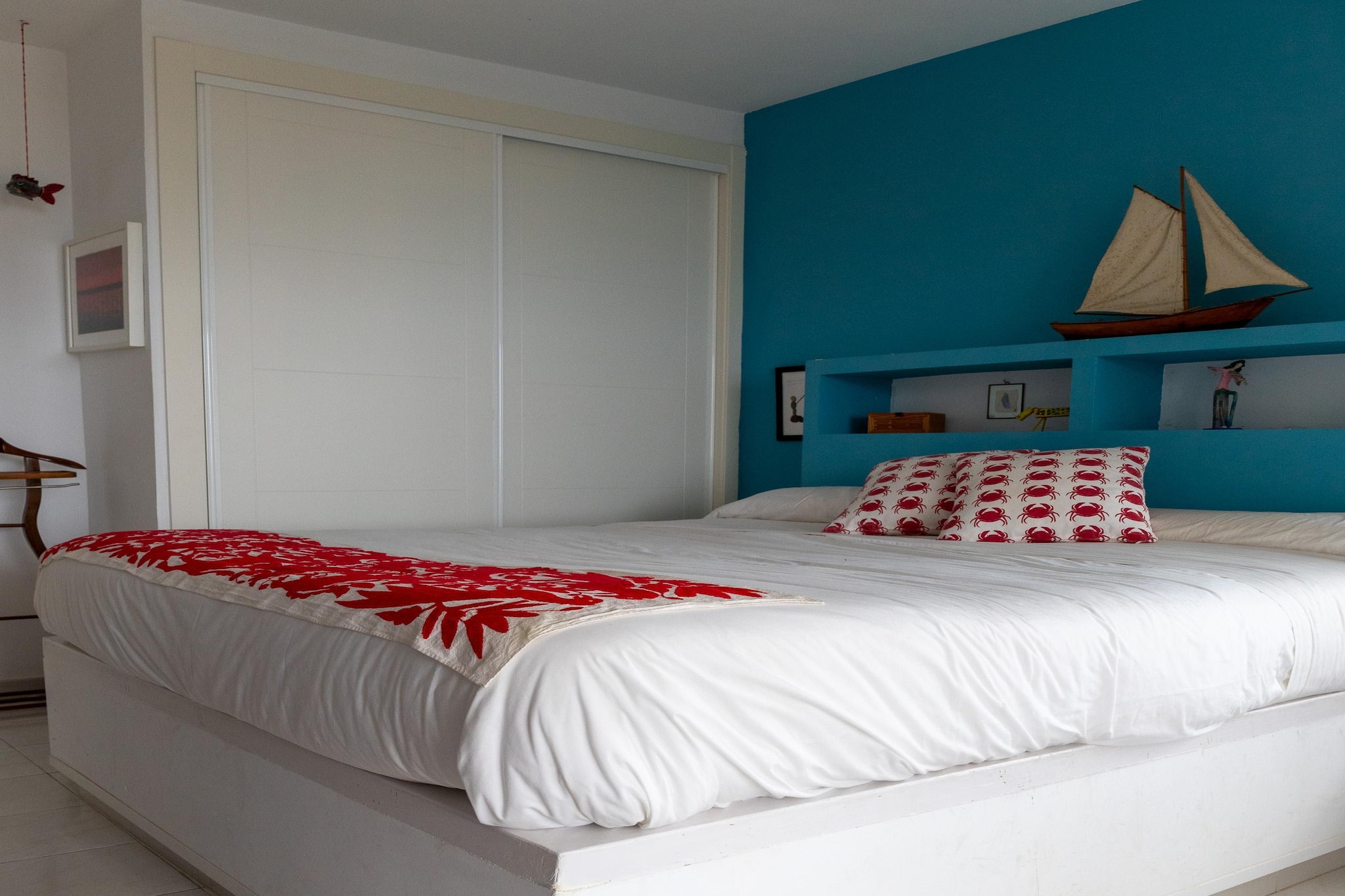 CT 385 AL - Faro's Soulrise Villa - Mojacar - Pool & Artistic Flair close to the Beach-Slaapkamer