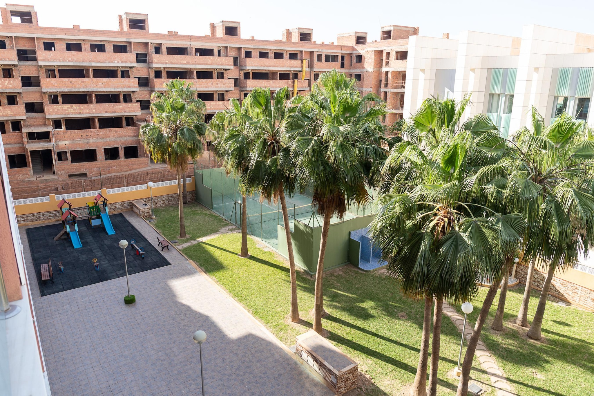 CT 386 AL - Faro's Roquetas Beach Apartment-Uitzicht zomer