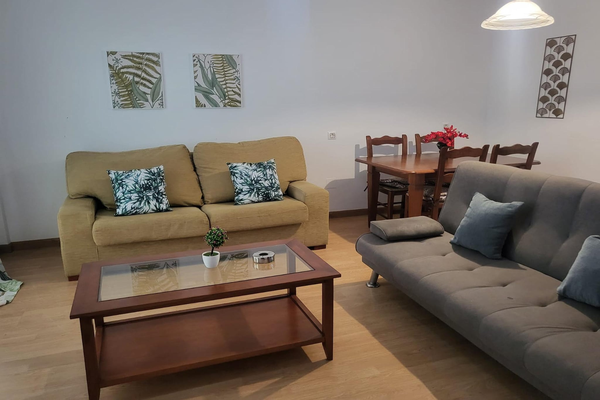 CT 370 AL - Faro's Veraplaya Naturista Apartment-Wohnzimmer