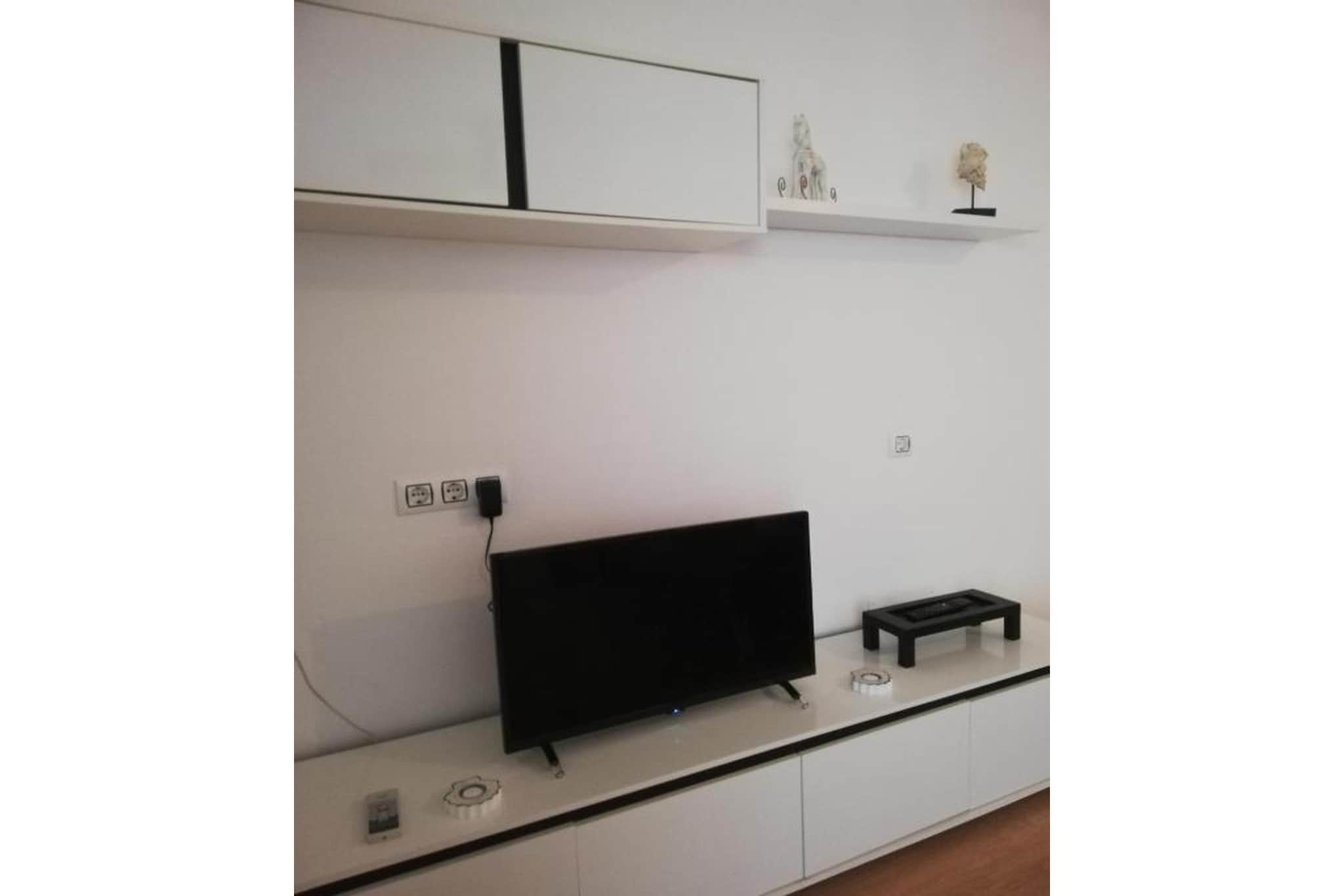 CT 371 AL - Faro's Veraplaya Naturista Apartment-Wohnzimmer