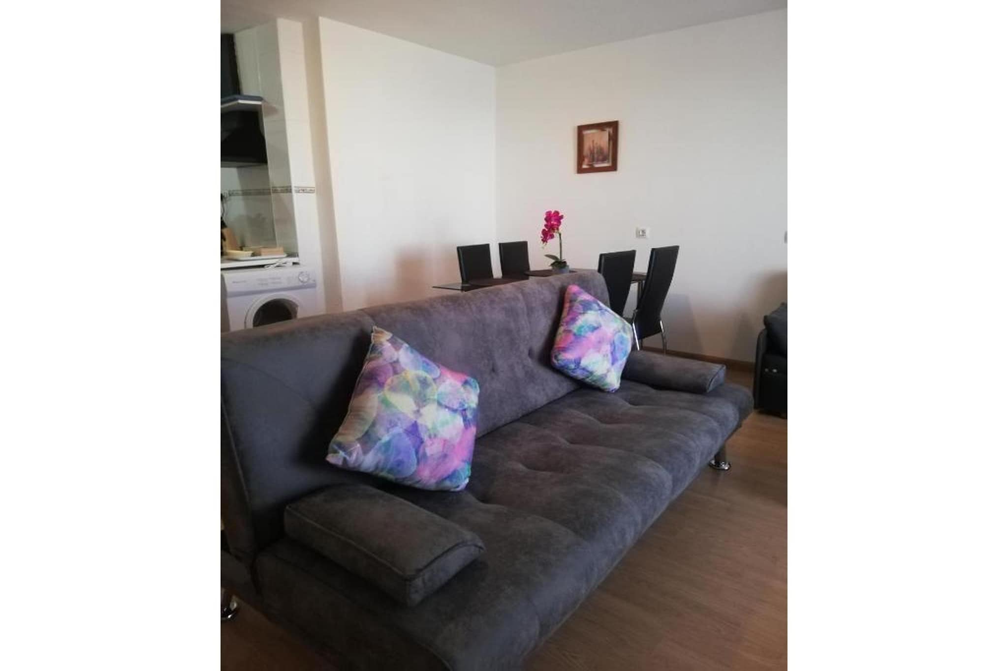 CT 371 AL - Faro's Veraplaya Naturista Apartment-Wohnzimmer