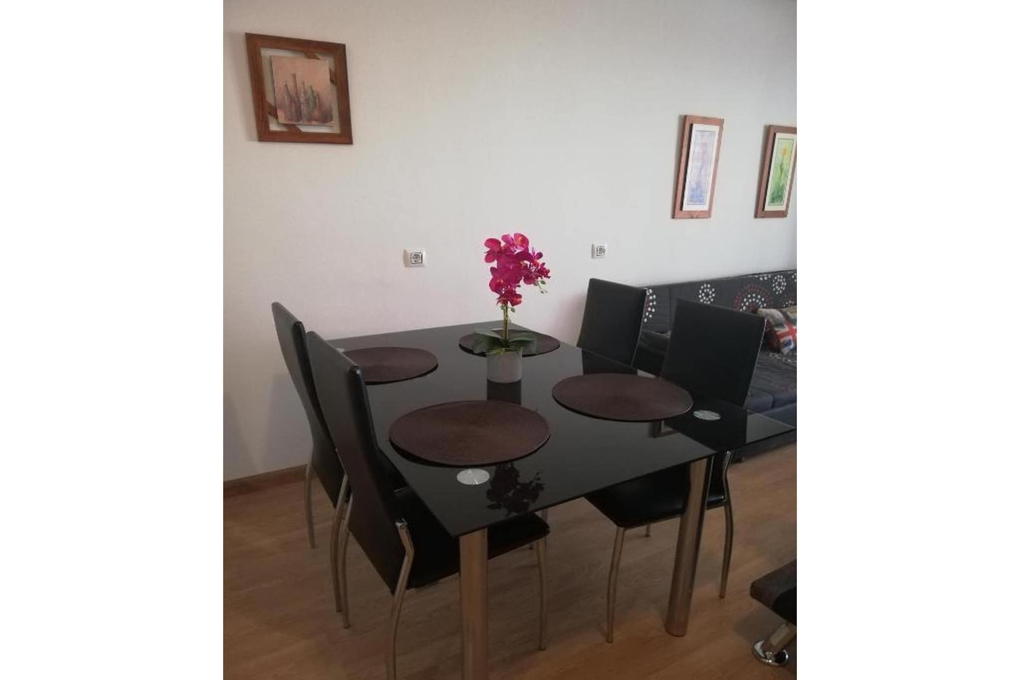 CT 371 AL - Faro's Veraplaya Naturista Apartment-Esszimmer