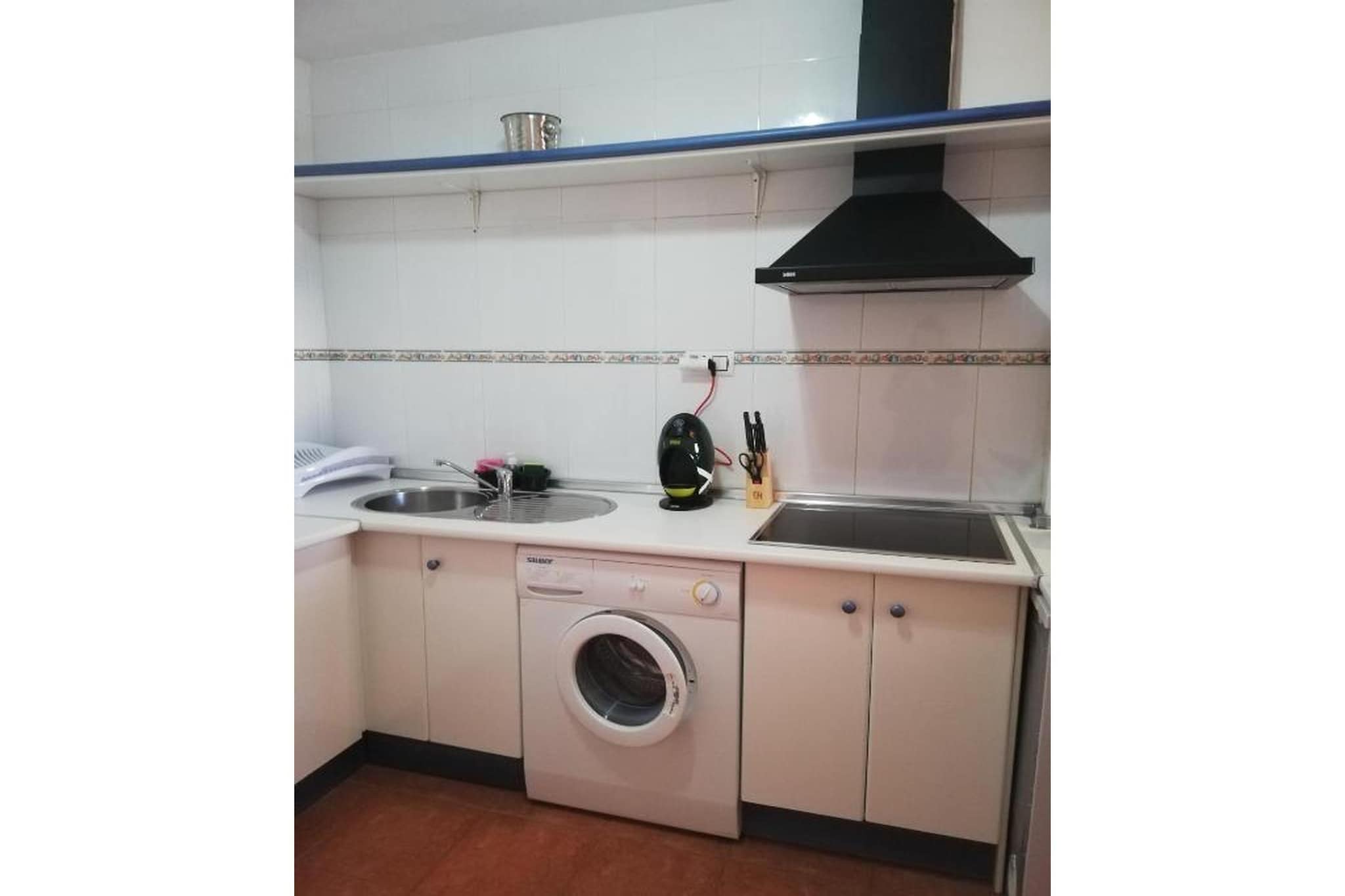 CT 371 AL - Faro's Veraplaya Naturista Apartment-Küche