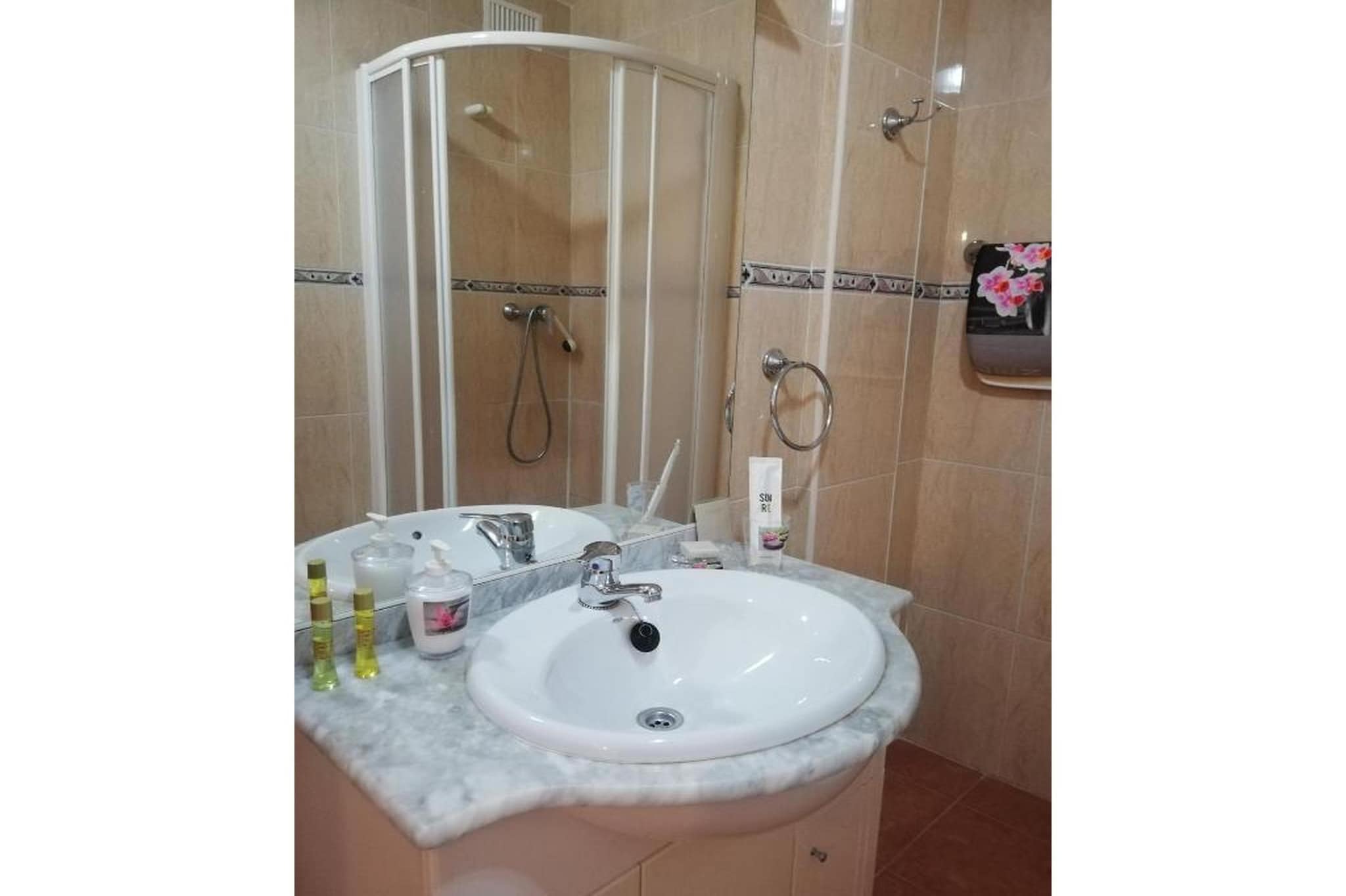 CT 371 AL - Faro's Veraplaya Naturista Apartment-Badezimmer