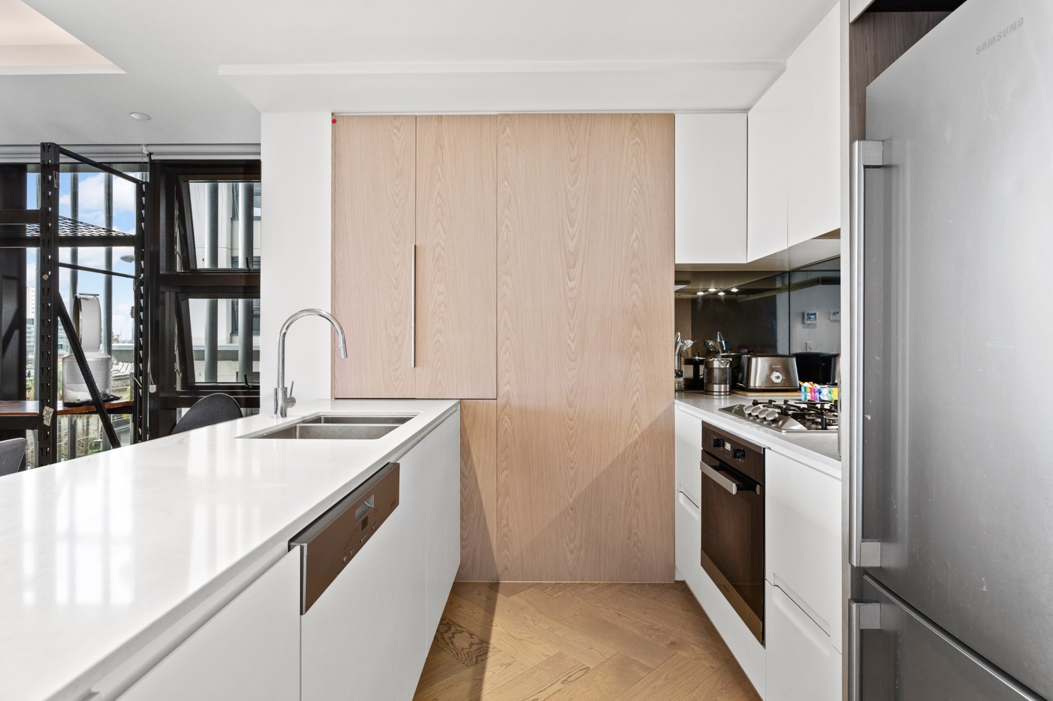 Property description
Immaculately designed, this chic apartment offers spacious, homely rooms filled with natural light. Featuring an elegant open plan, on-site parking, a polished kitchen, modern appliances, sleek bathrooms, a study nook, comfortable bedrooms, a master ensuite, and a private balcony. This property is an elegantly modern home ripe for appreciation.

The space
Immaculately designed this chic apartment offers spaciously homely rooms with an abundance of natural light. Featuring an elegant open plan, on-site parking, a polished kitchen, modern appliances, sleek bathrooms, a study nook, comfortable bedrooms, a master ensuite and a private balcony with outdoor seating. This property is an elegantly modern property ripe for appreciation.