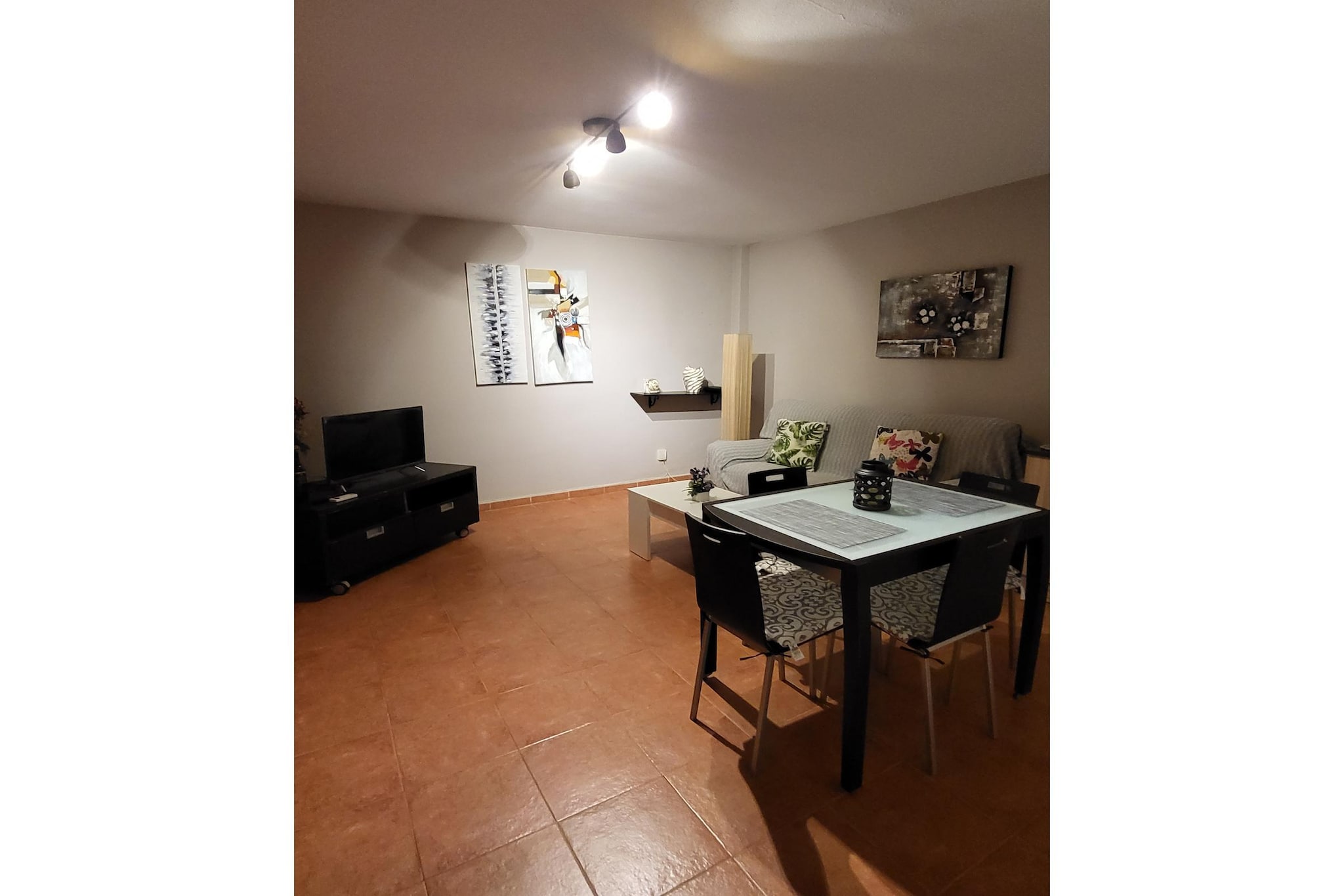 CT 368 AL - Faro's Casa Primera Linea Naturista Veraplaya-Esszimmer